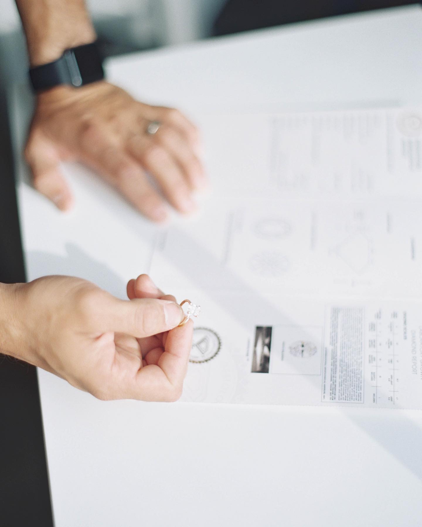 diamond education: a comprehensive guide to a custom engagement ring