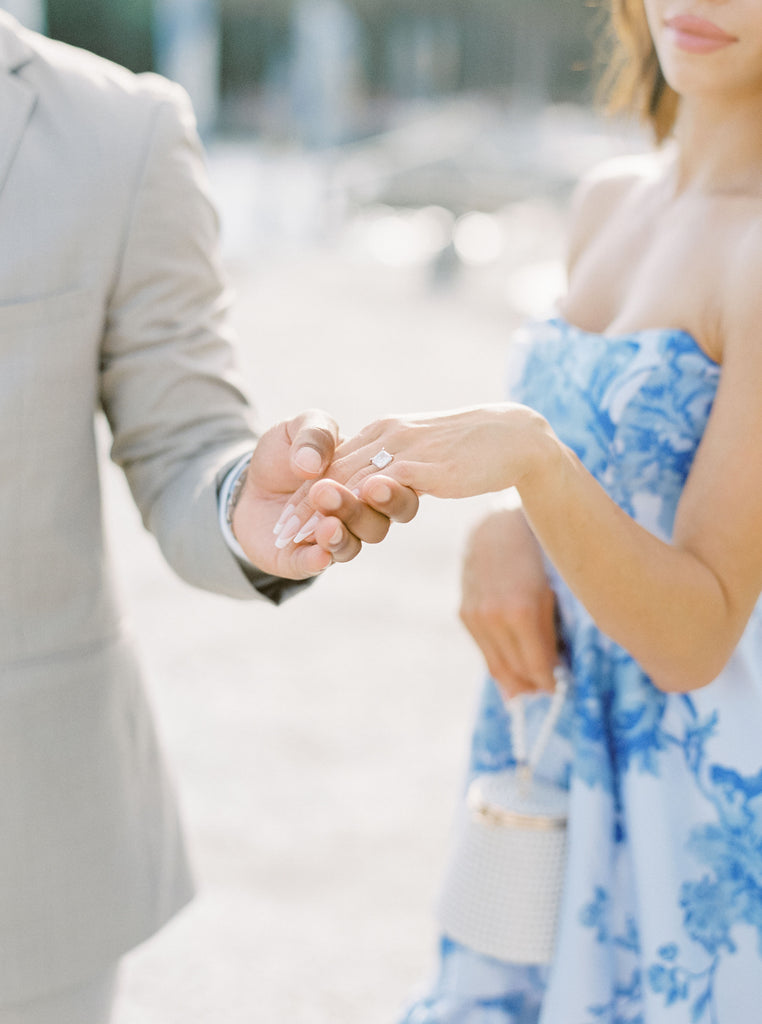 custom lab grown diamond engagement rings Charleston Engagement Rings