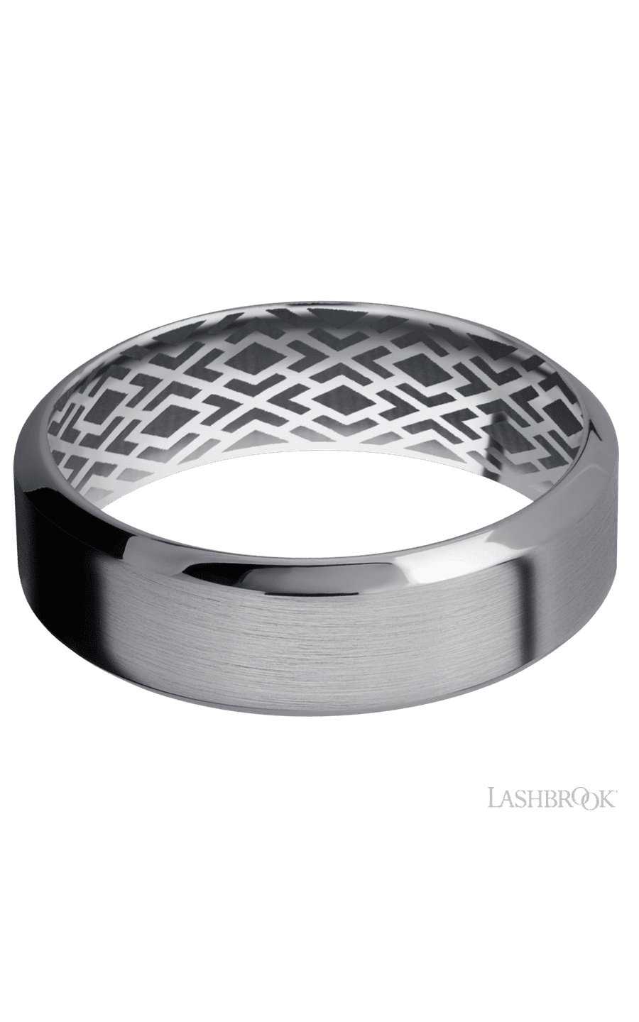7 mm wide High Bevel Tantalum band.