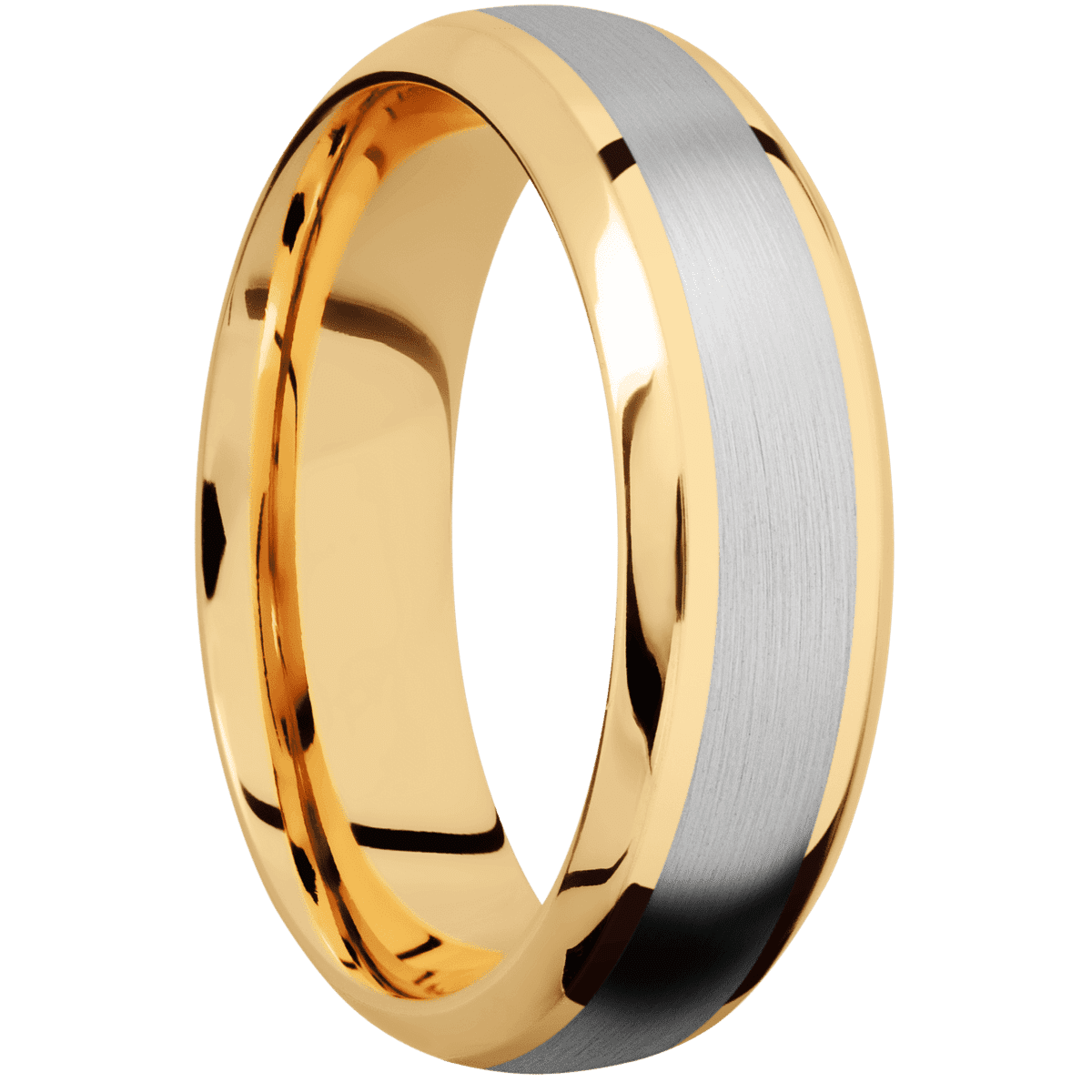 14K Yellow Gold + Polish , Polish Finish