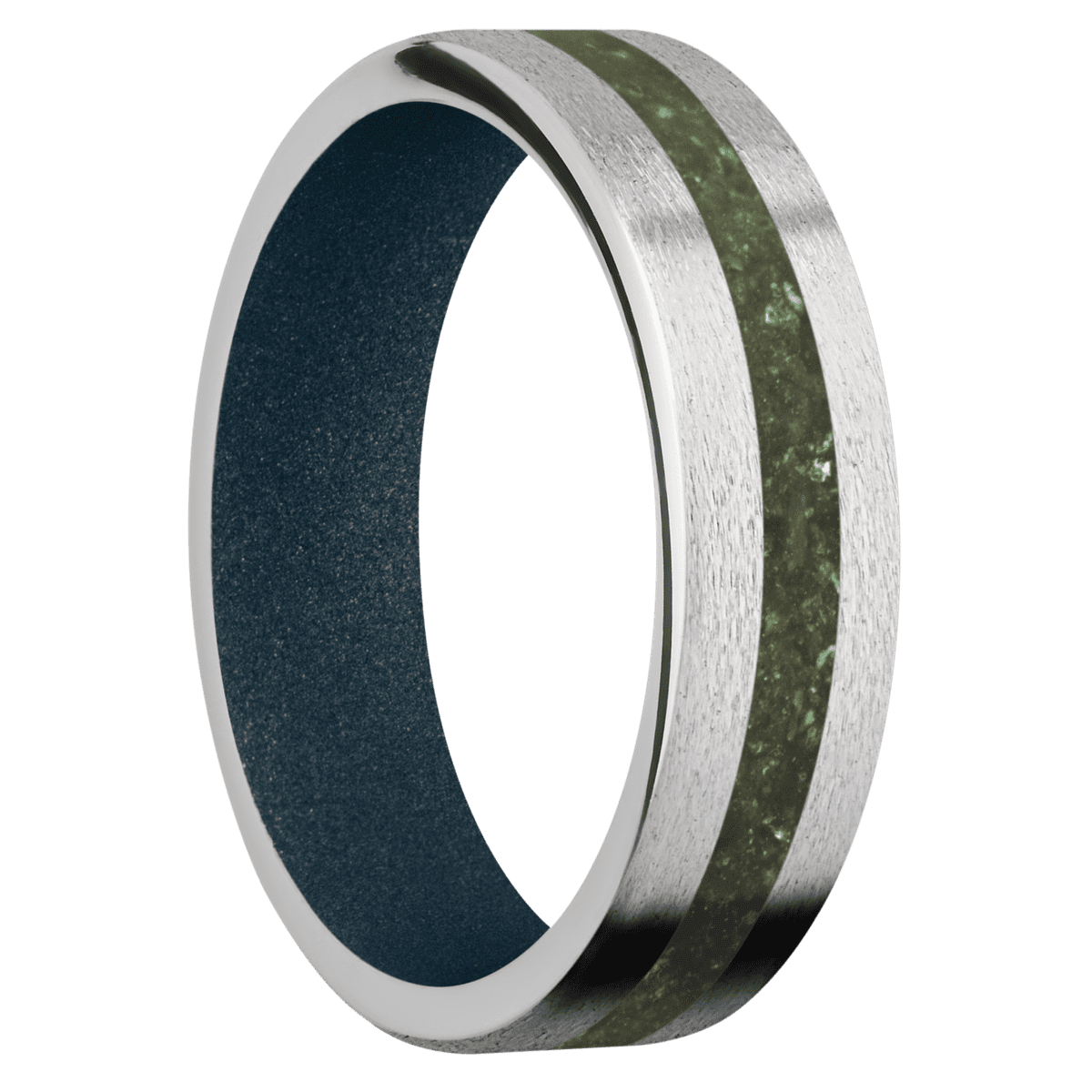 Palladium Silver + Stone Finish + Blue Titanium