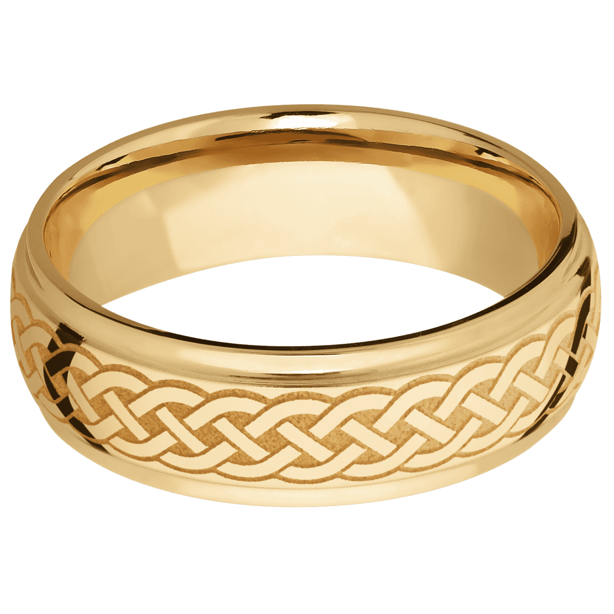 10K Yellow Gold + Polish , Polish Finish