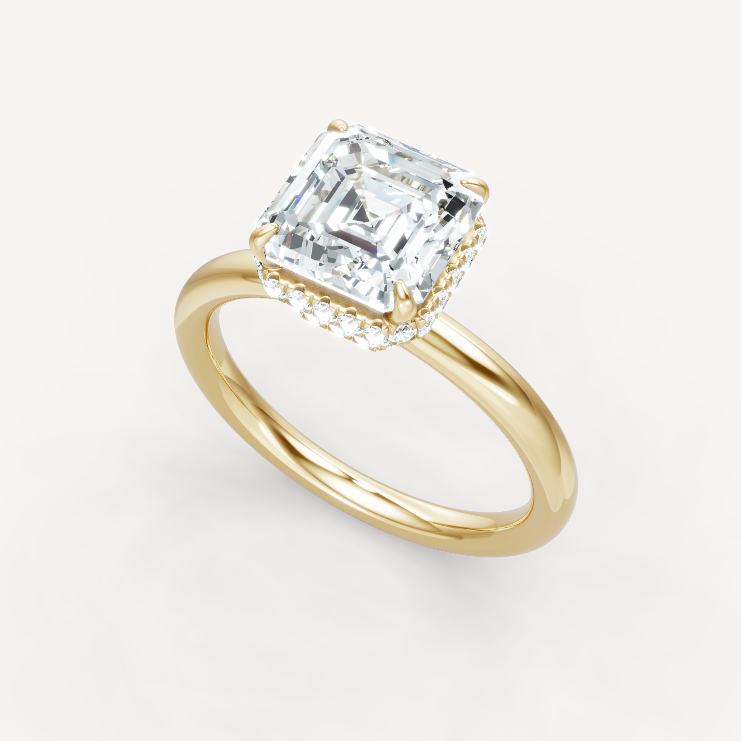 Hiding Halos - Asscher