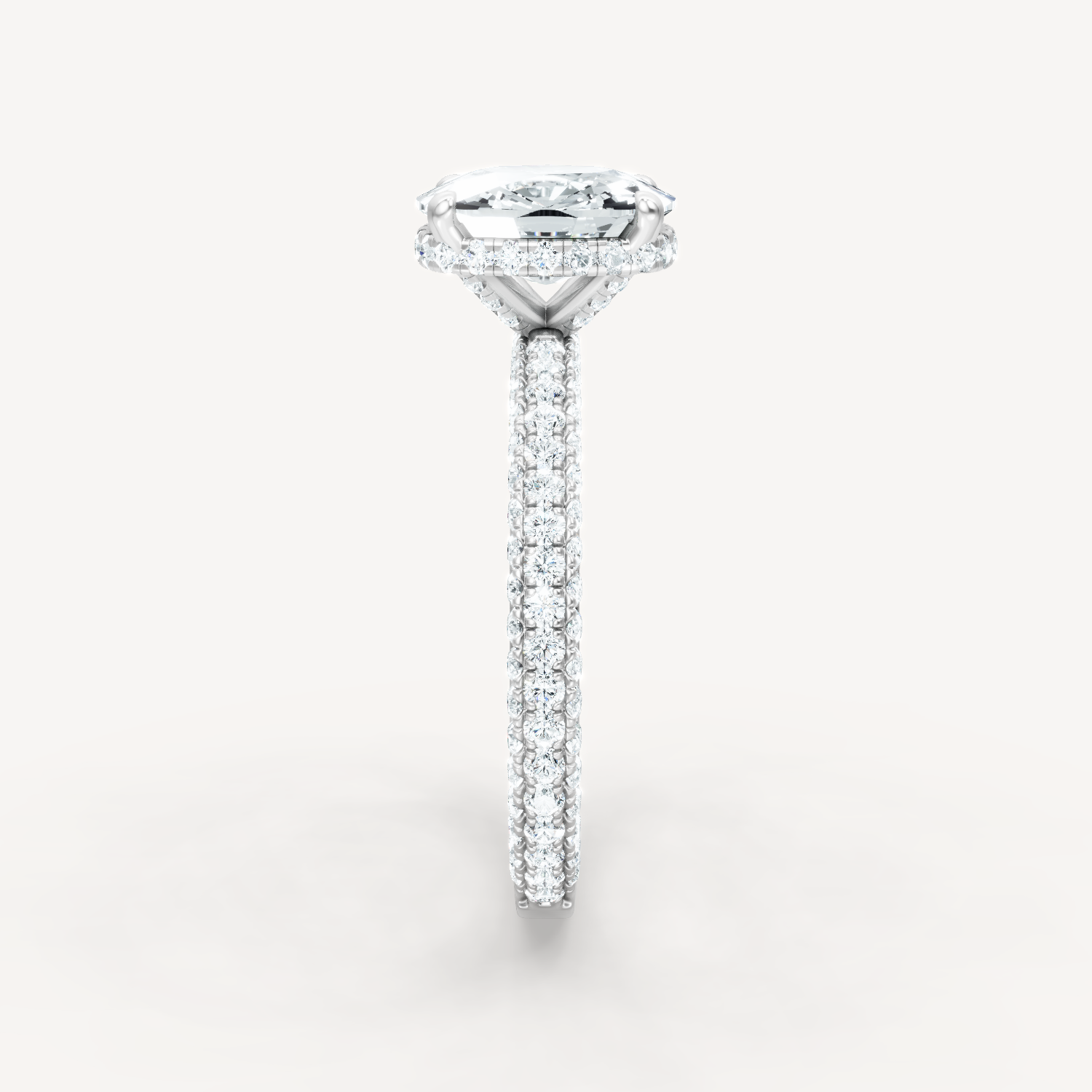 Micro Pave - Elongated Cushion