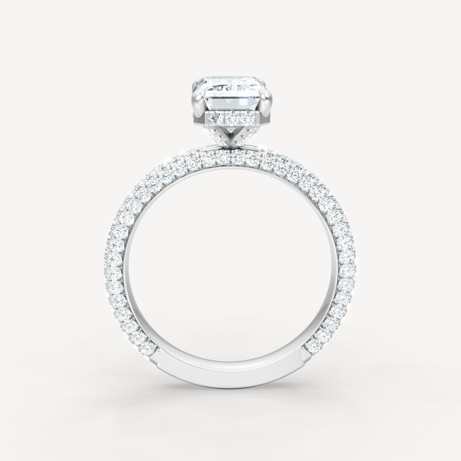 Micro Pave - Emerald