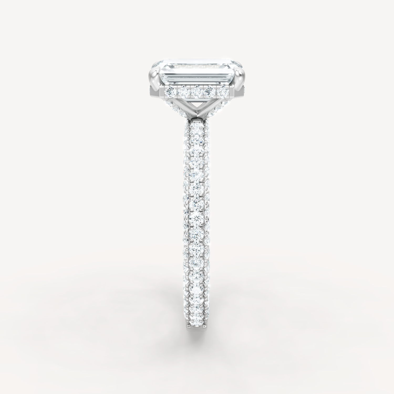 Micro Pave - Emerald