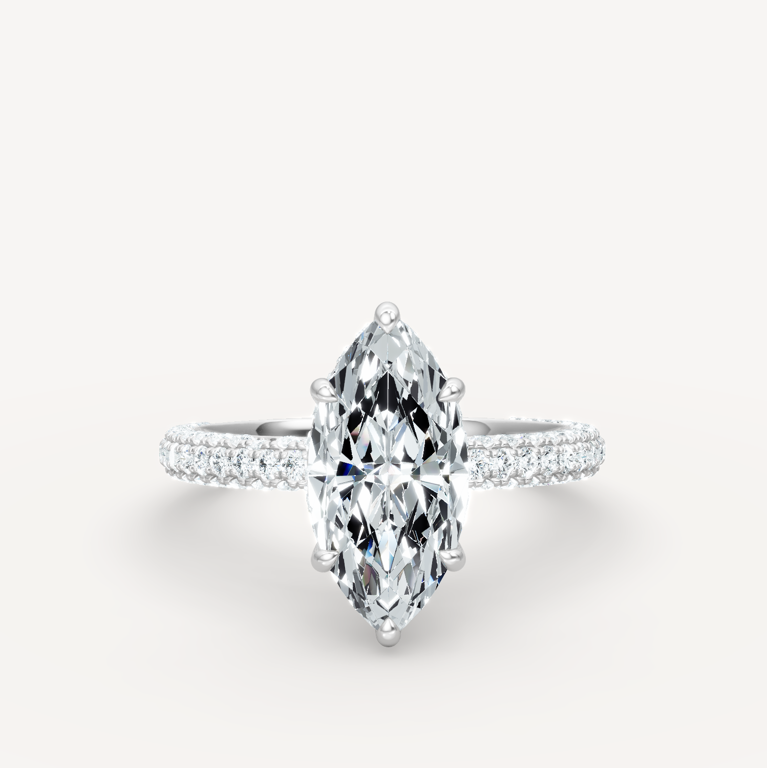 Micro Pave - Marquise