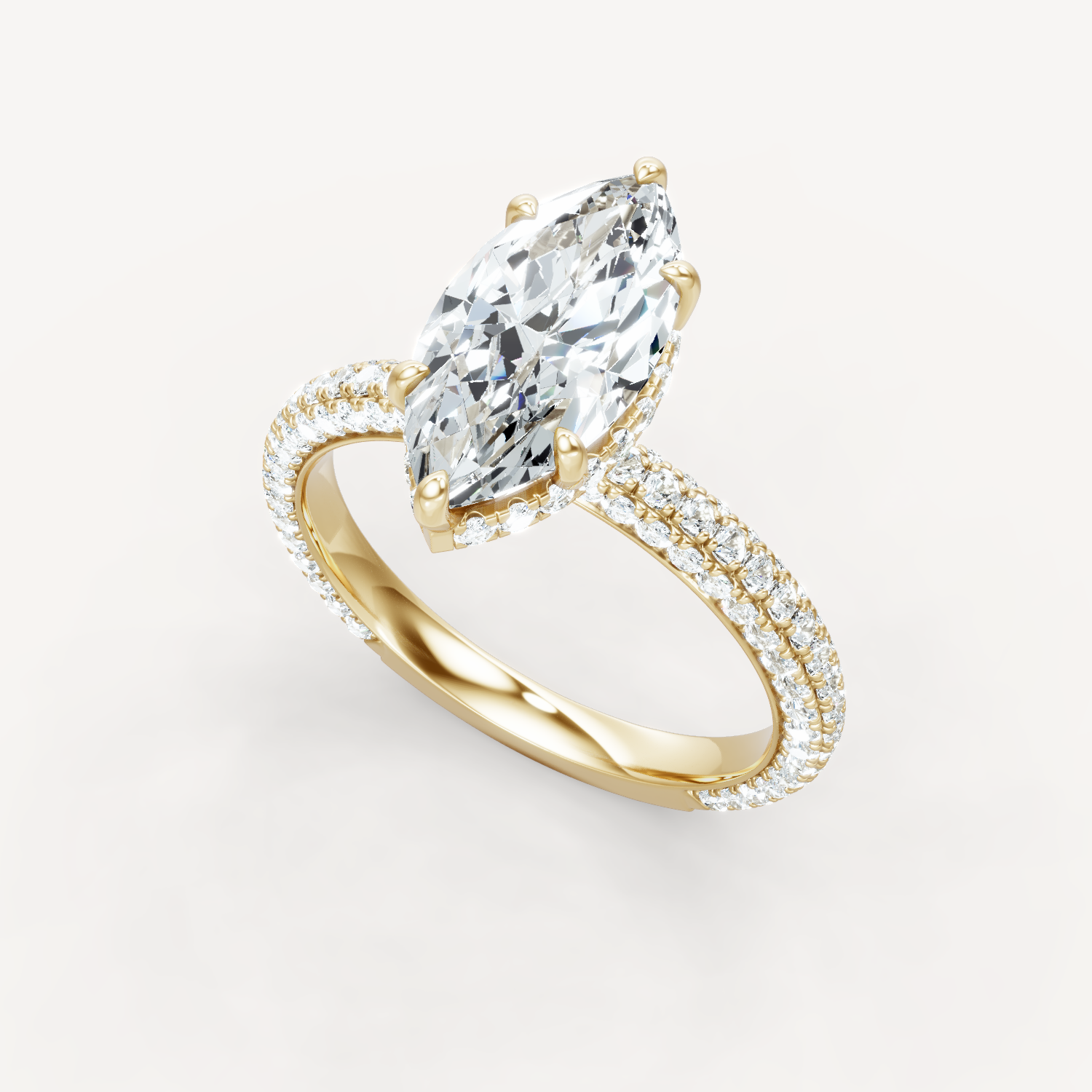 Micro Pave - Marquise