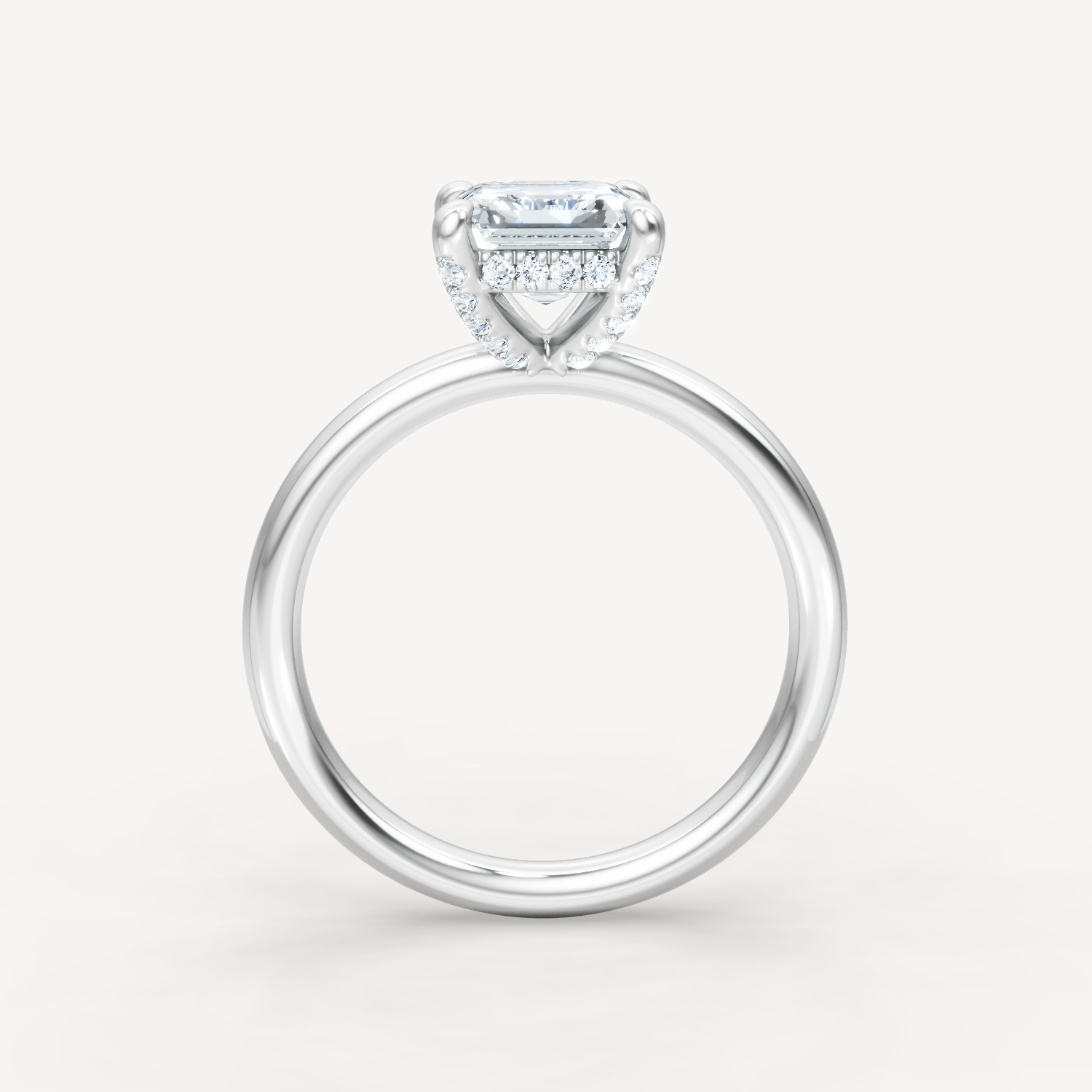 The Charm Prongs - Asscher