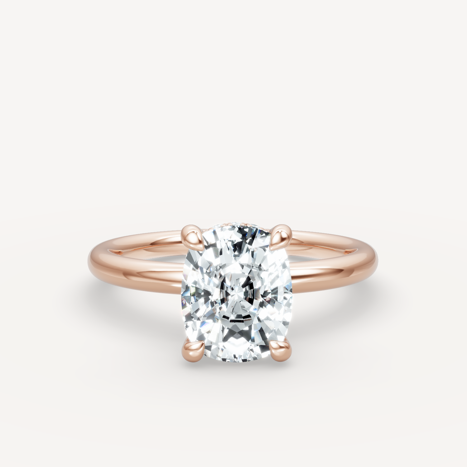 The Charm Prongs - Elongated Cushion