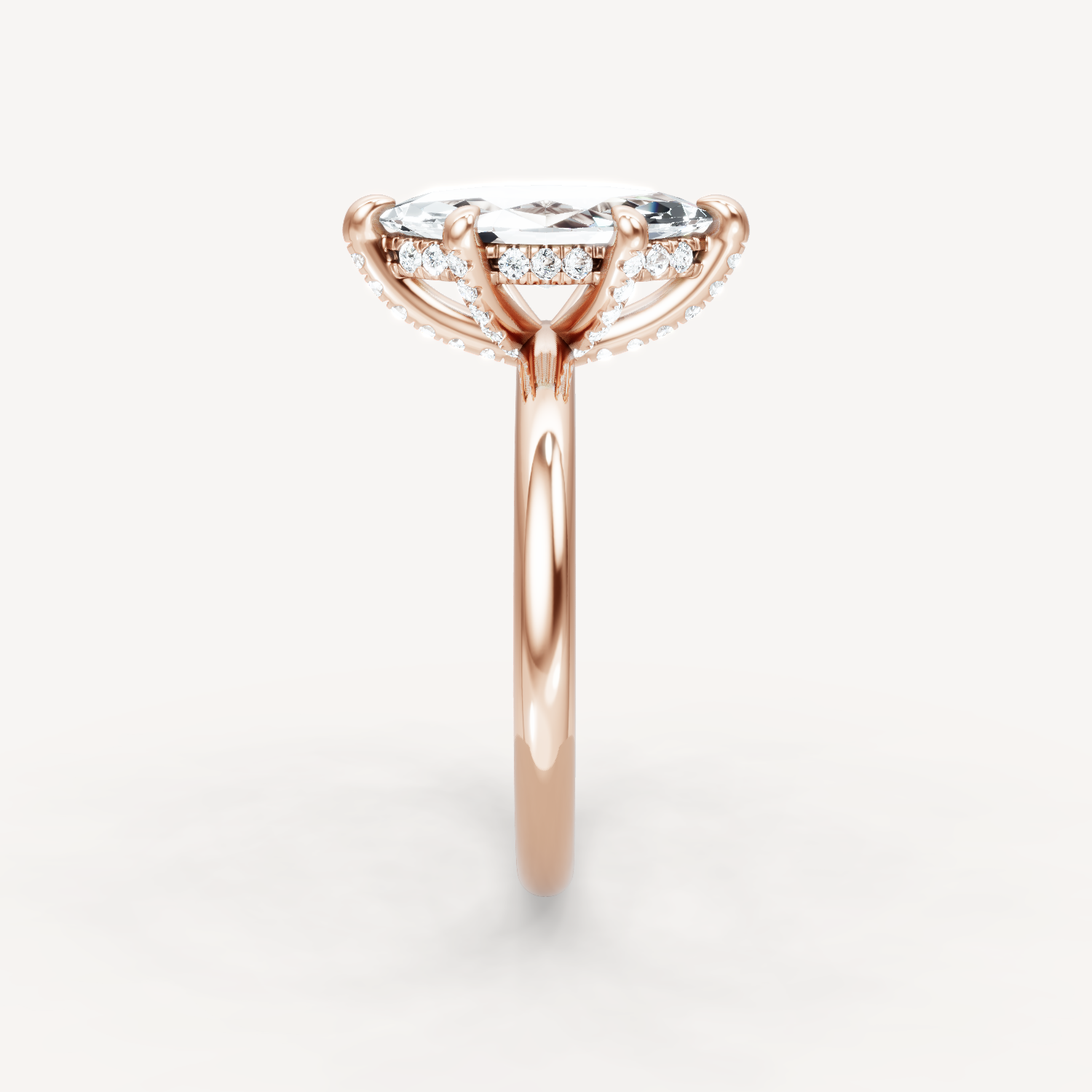 The Charm Prongs - Marquise