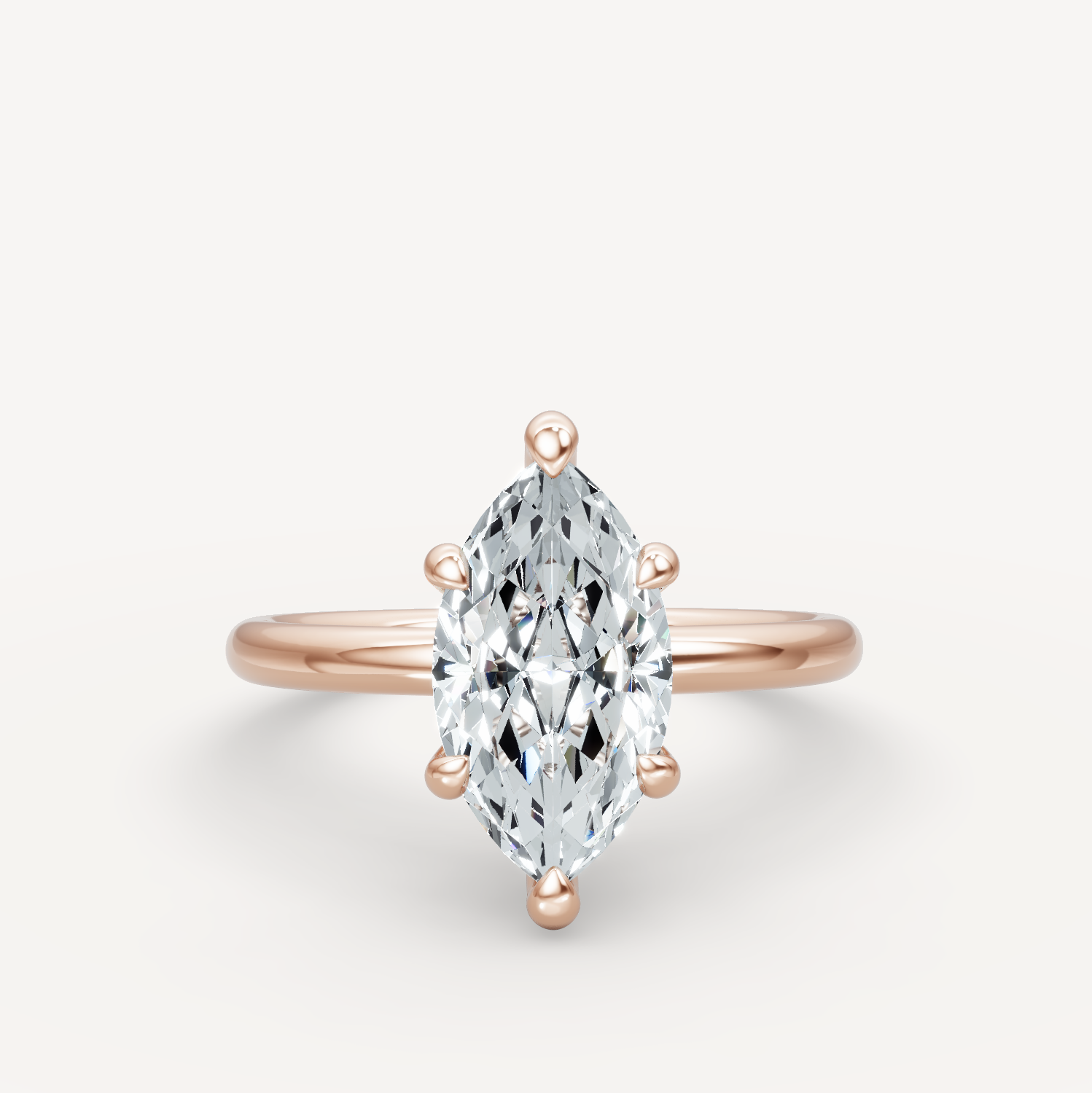 The Charm Prongs - Marquise