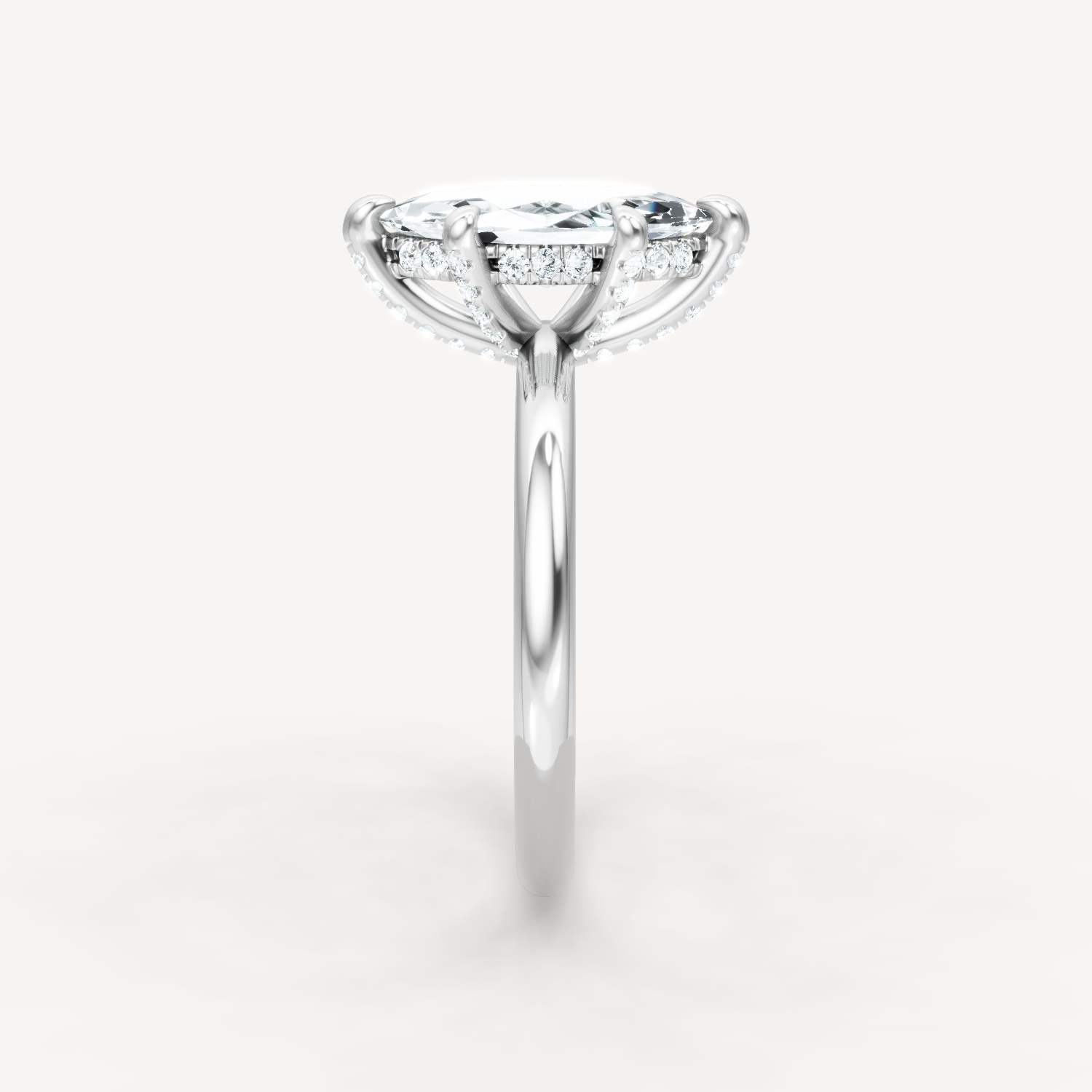 The Charm Prongs - Marquise