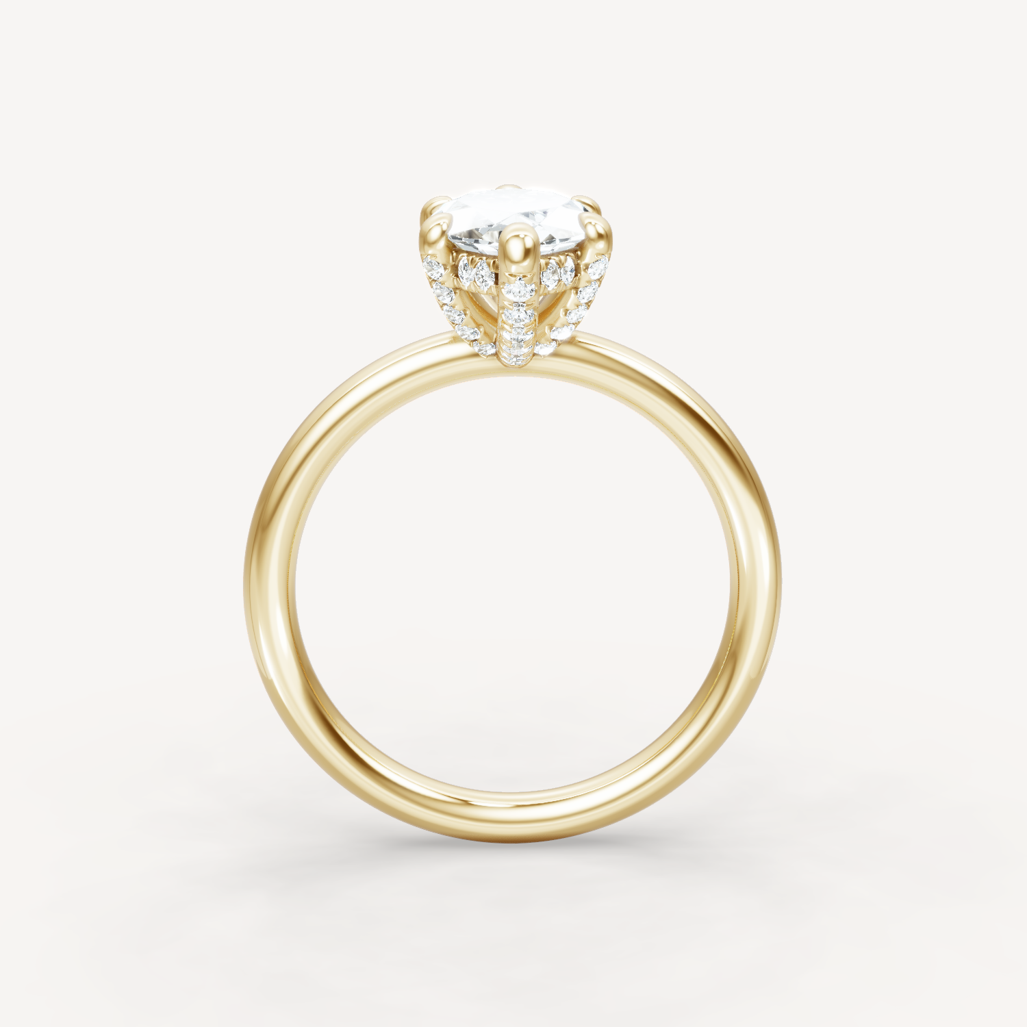 The Charm Prongs - Marquise