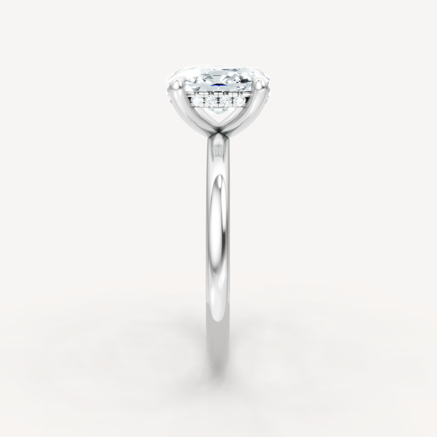 The Jasmine - Elongated Cushion - Hidden Halo