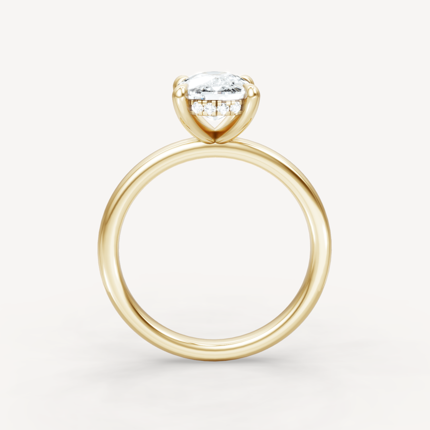 The Jasmine - Elongated Cushion - Hidden Halo