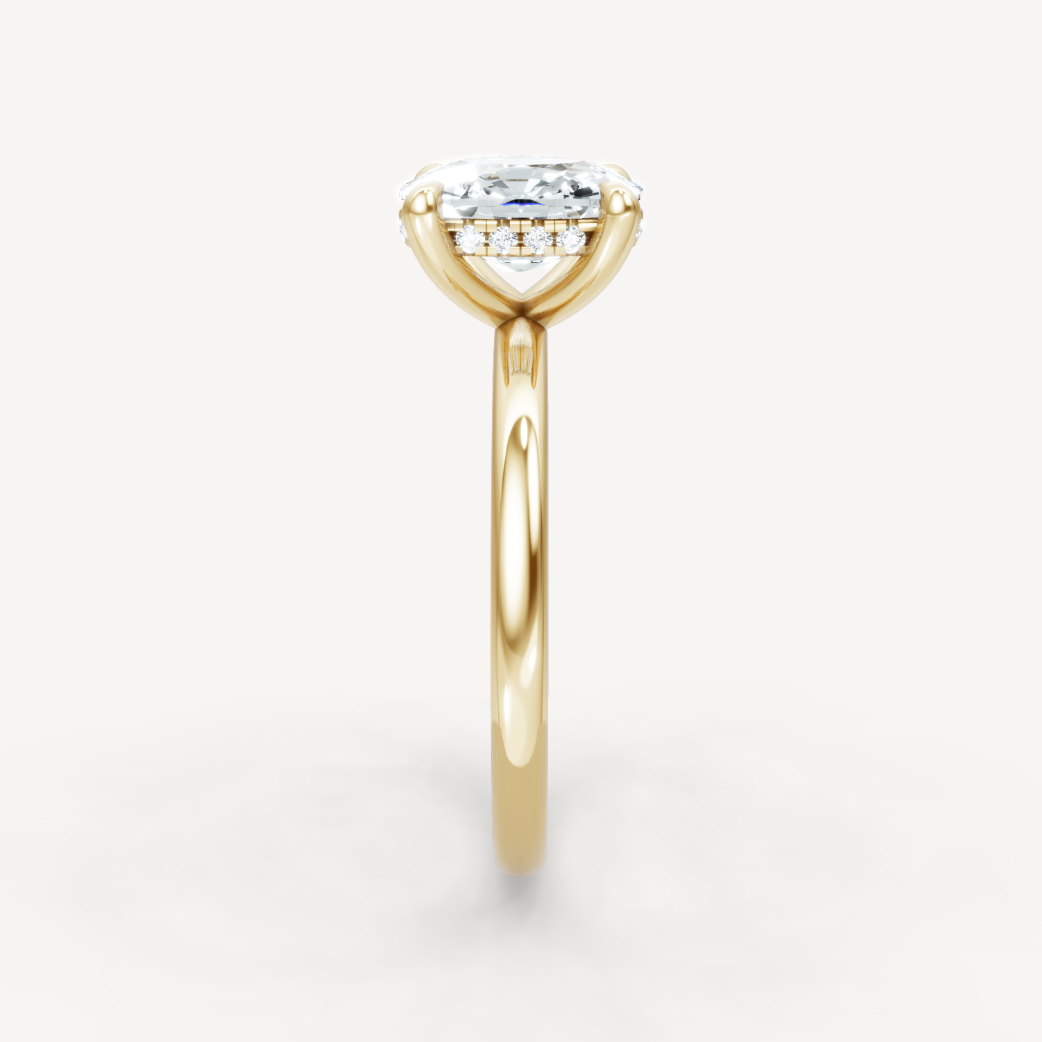 The Jasmine - Elongated Cushion - Hidden Halo
