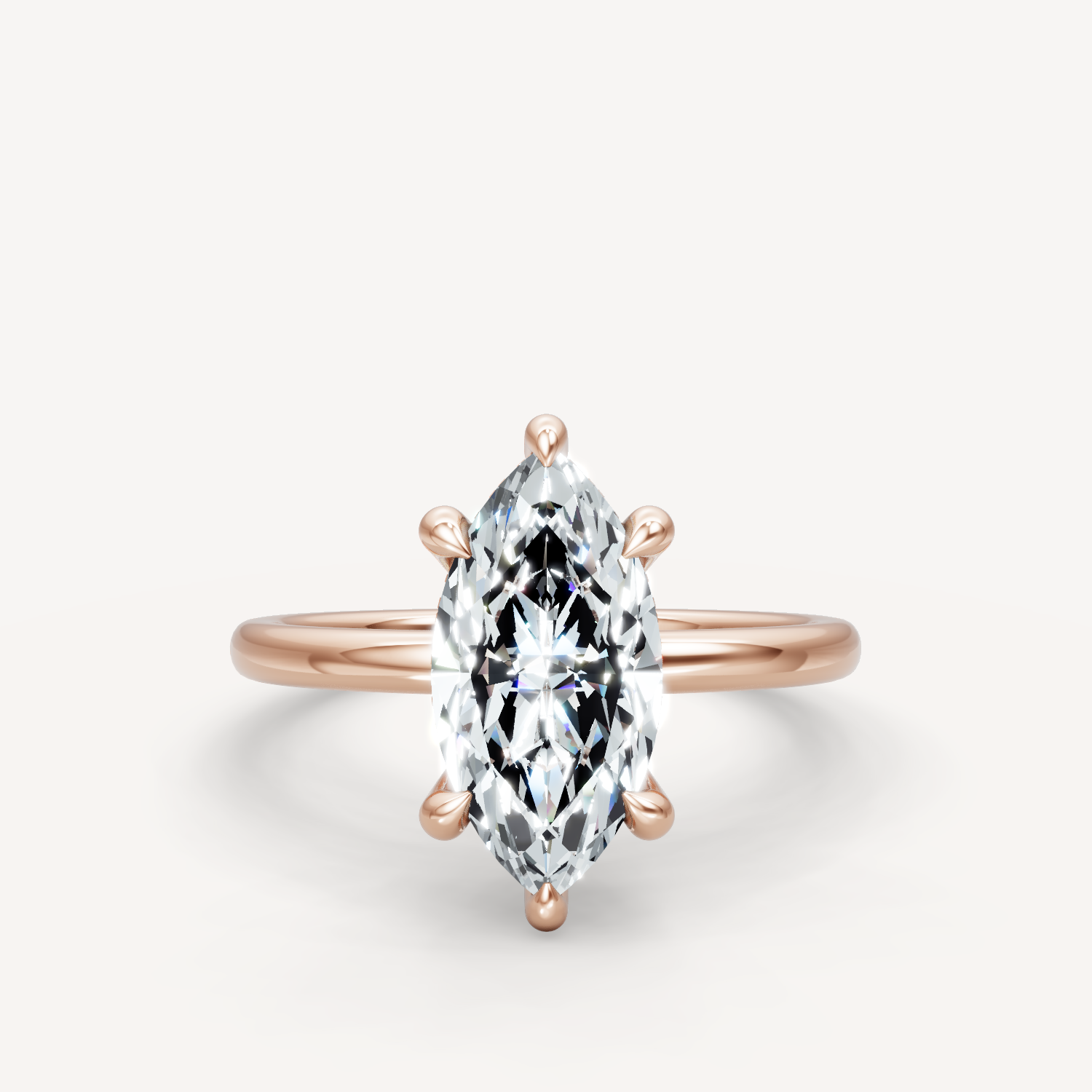 The Jasmine - Marquise - Hidden Halo