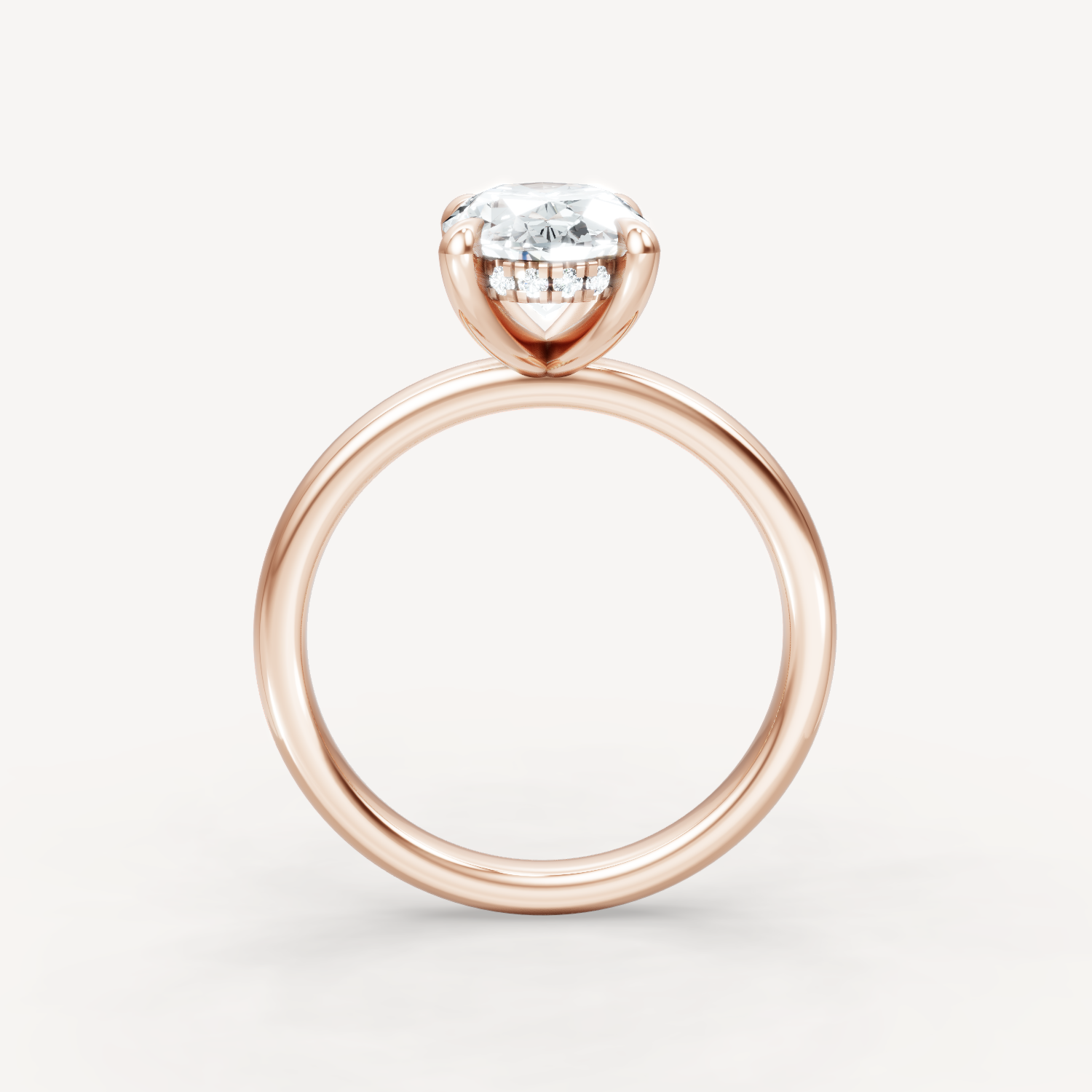 The Jasmine - Oval - Hidden Halo