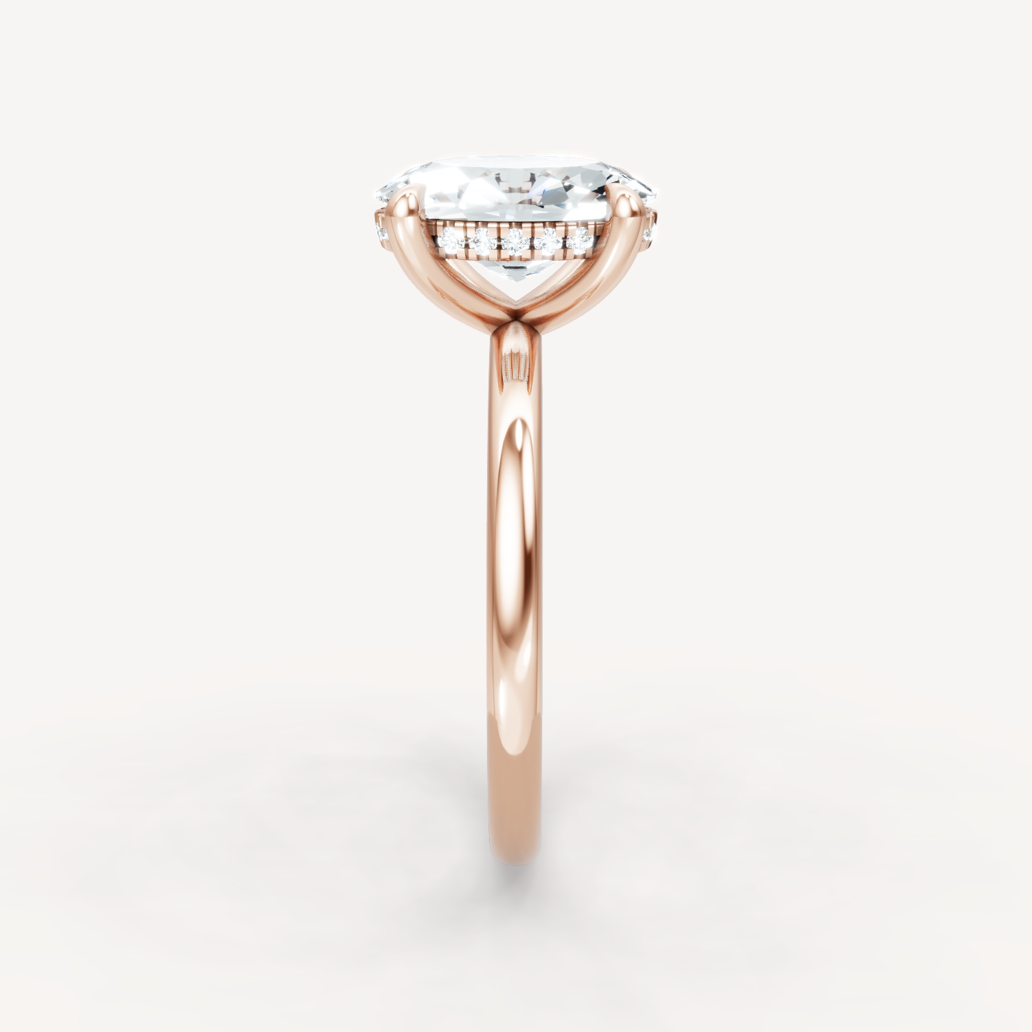 The Jasmine - Oval - Hidden Halo