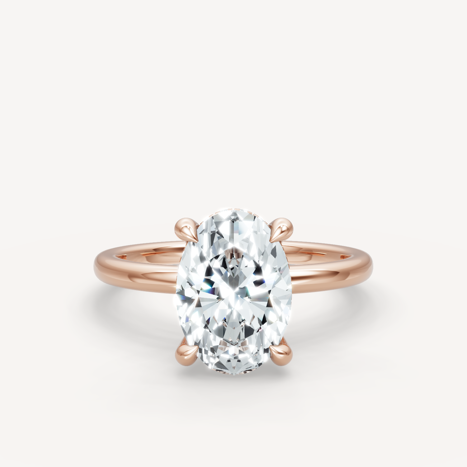 The Jasmine - Oval - Hidden Halo