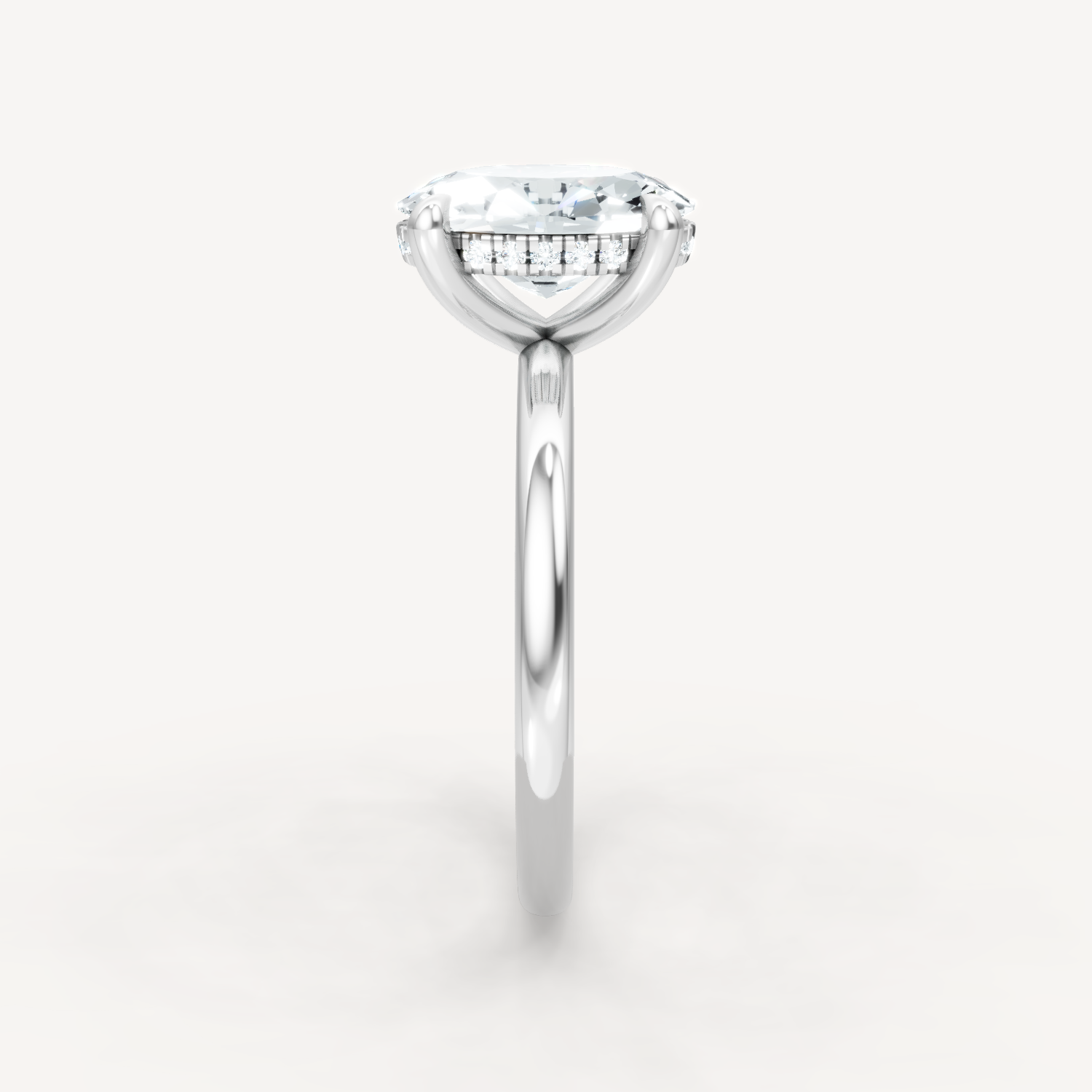 The Jasmine - Oval - Hidden Halo
