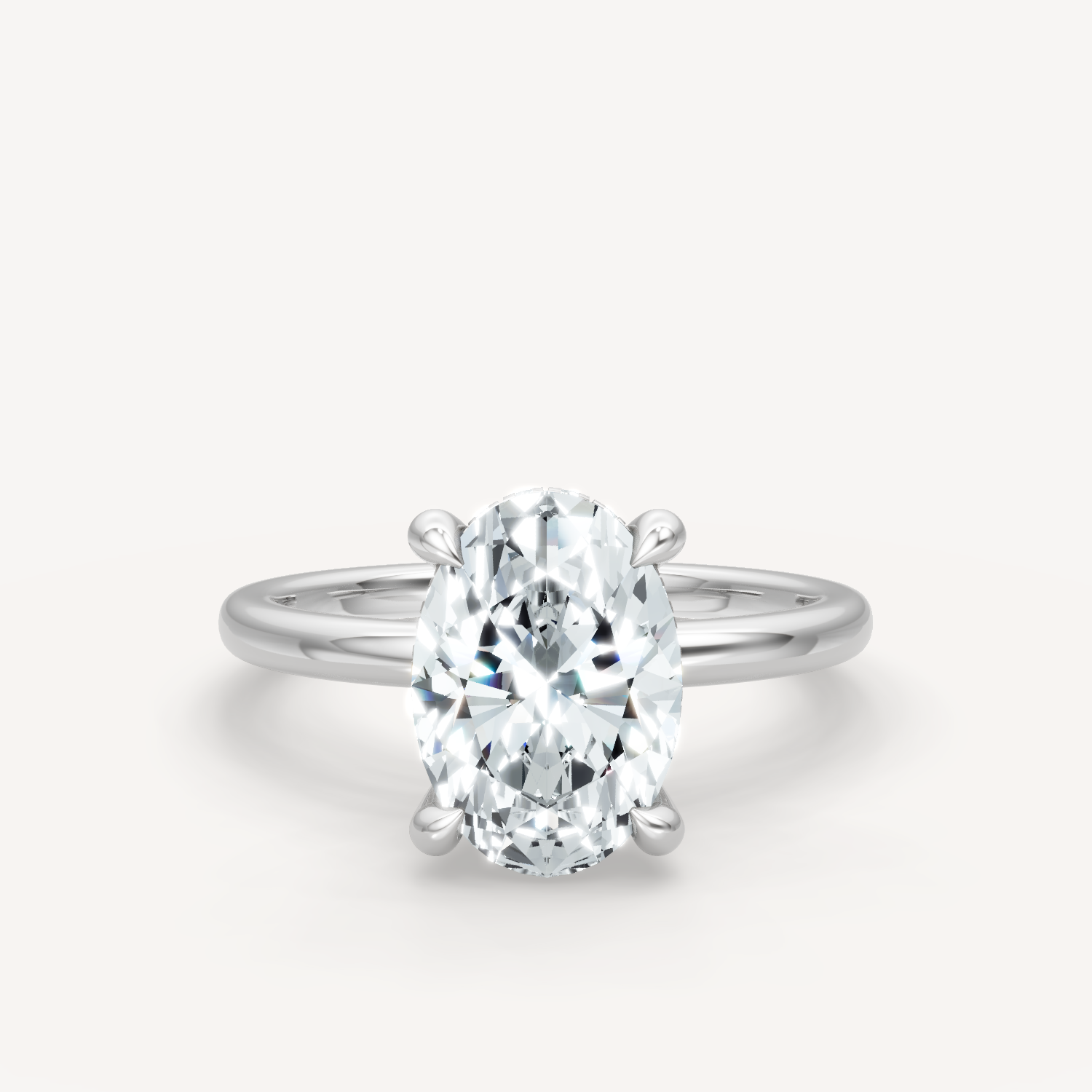 The Jasmine - Oval - Hidden Halo