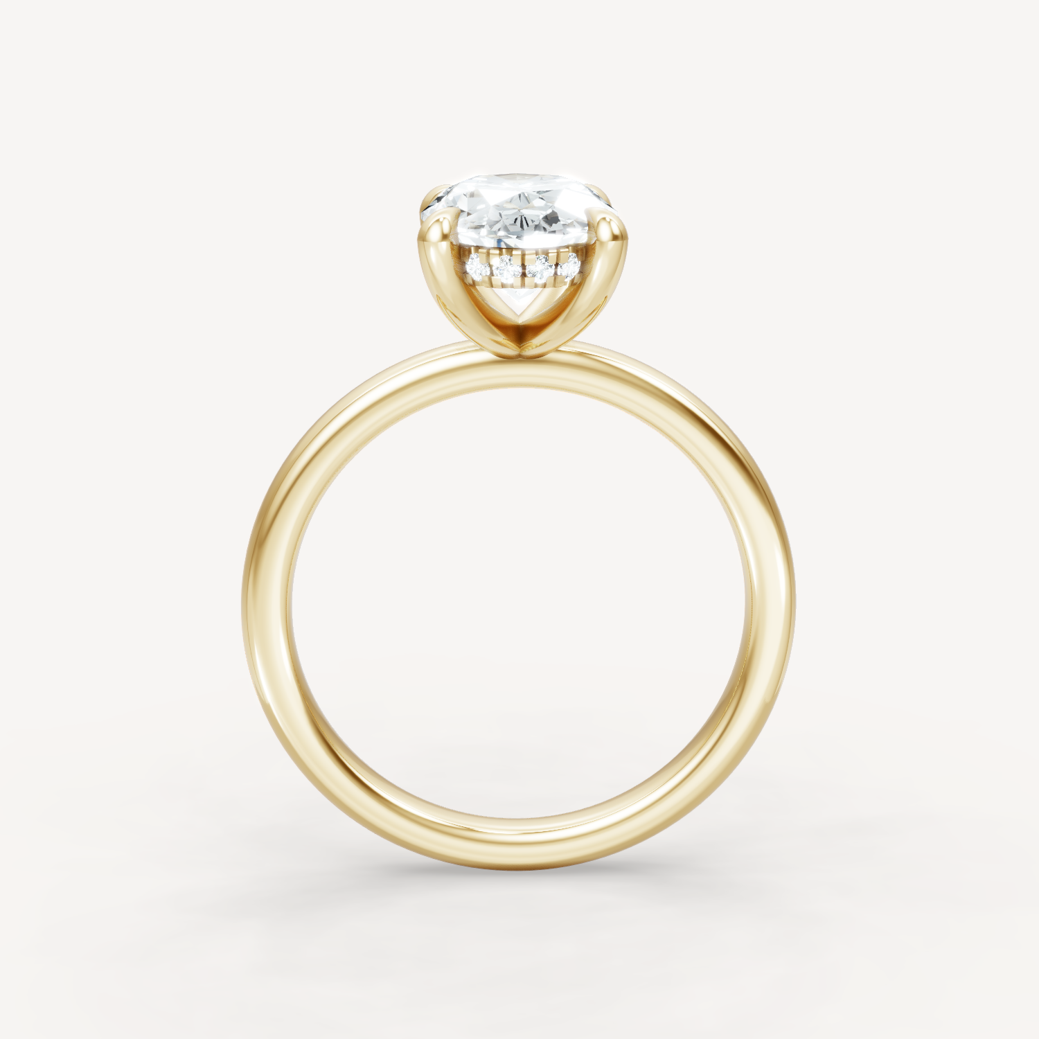 The Jasmine - Oval - Hidden Halo