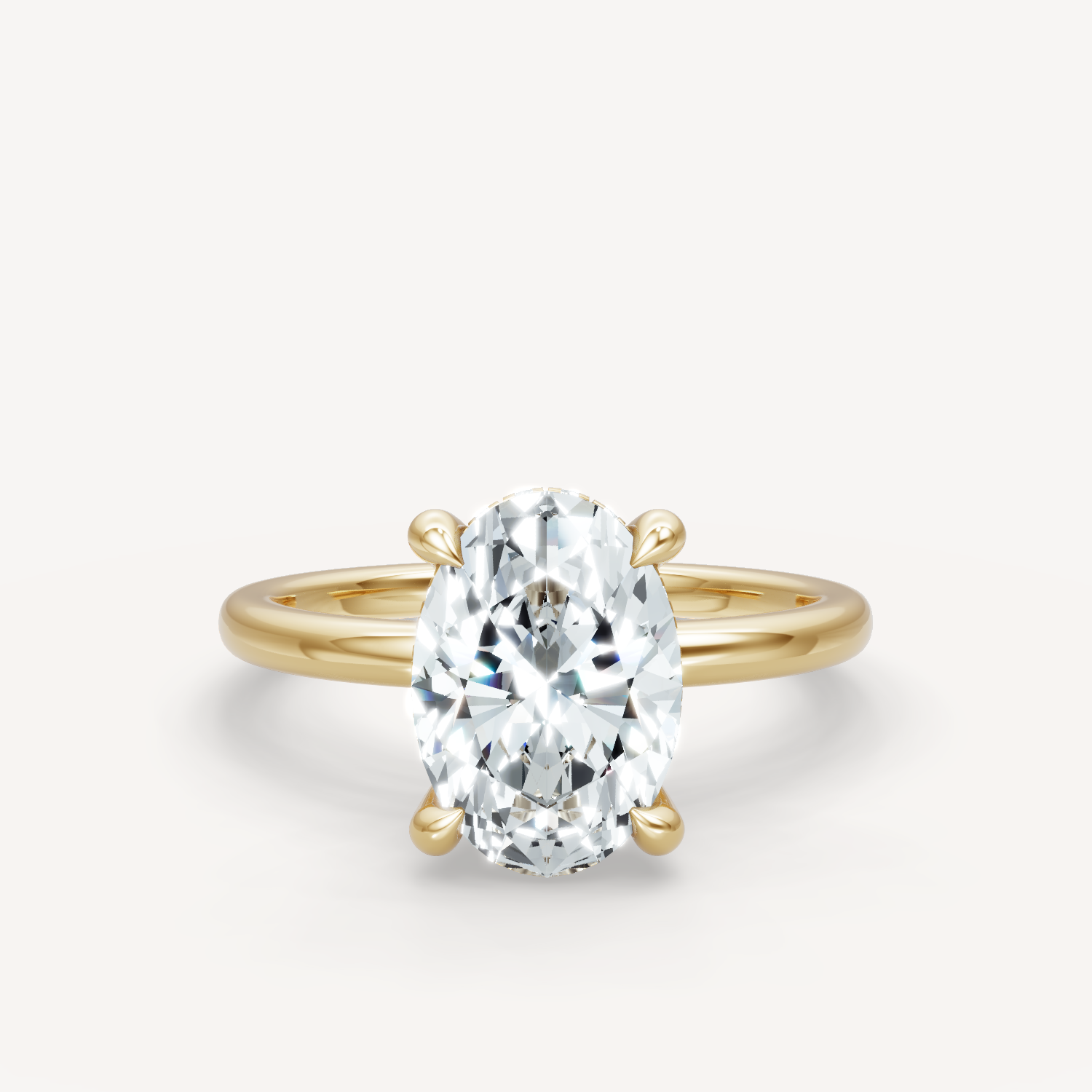 The Jasmine - Oval - Hidden Halo