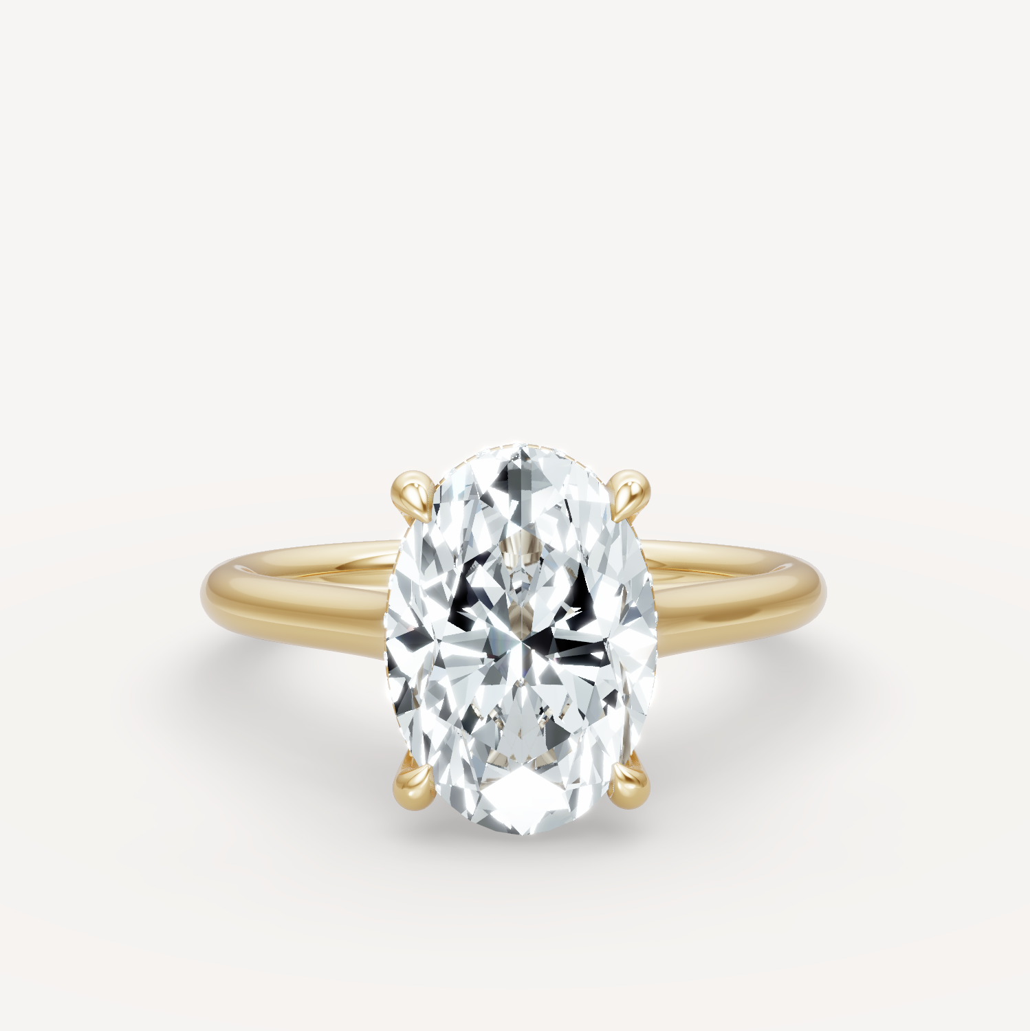 The Magnolia - Oval - Hidden Halo