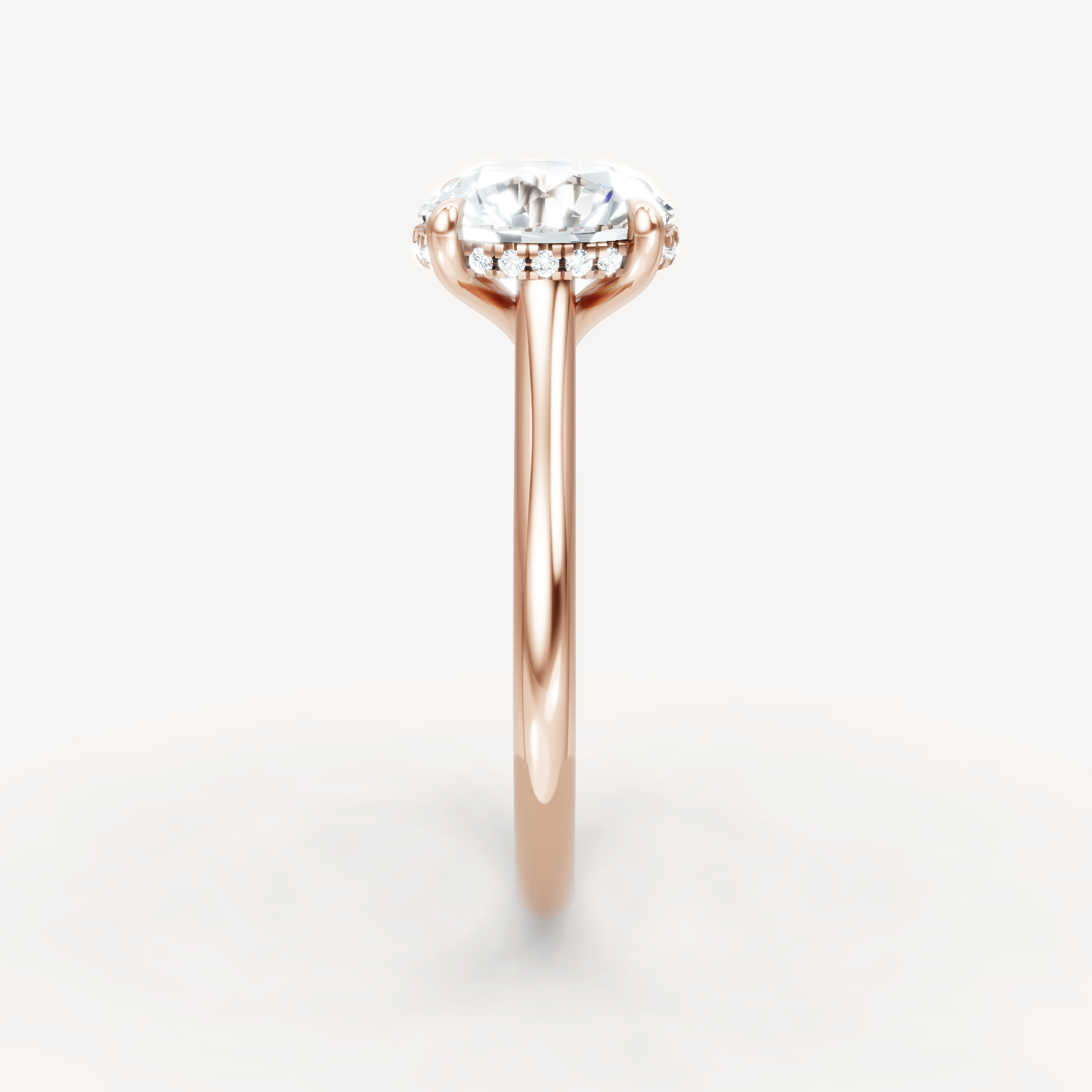 The Magnolia - Round - Hidden Halo