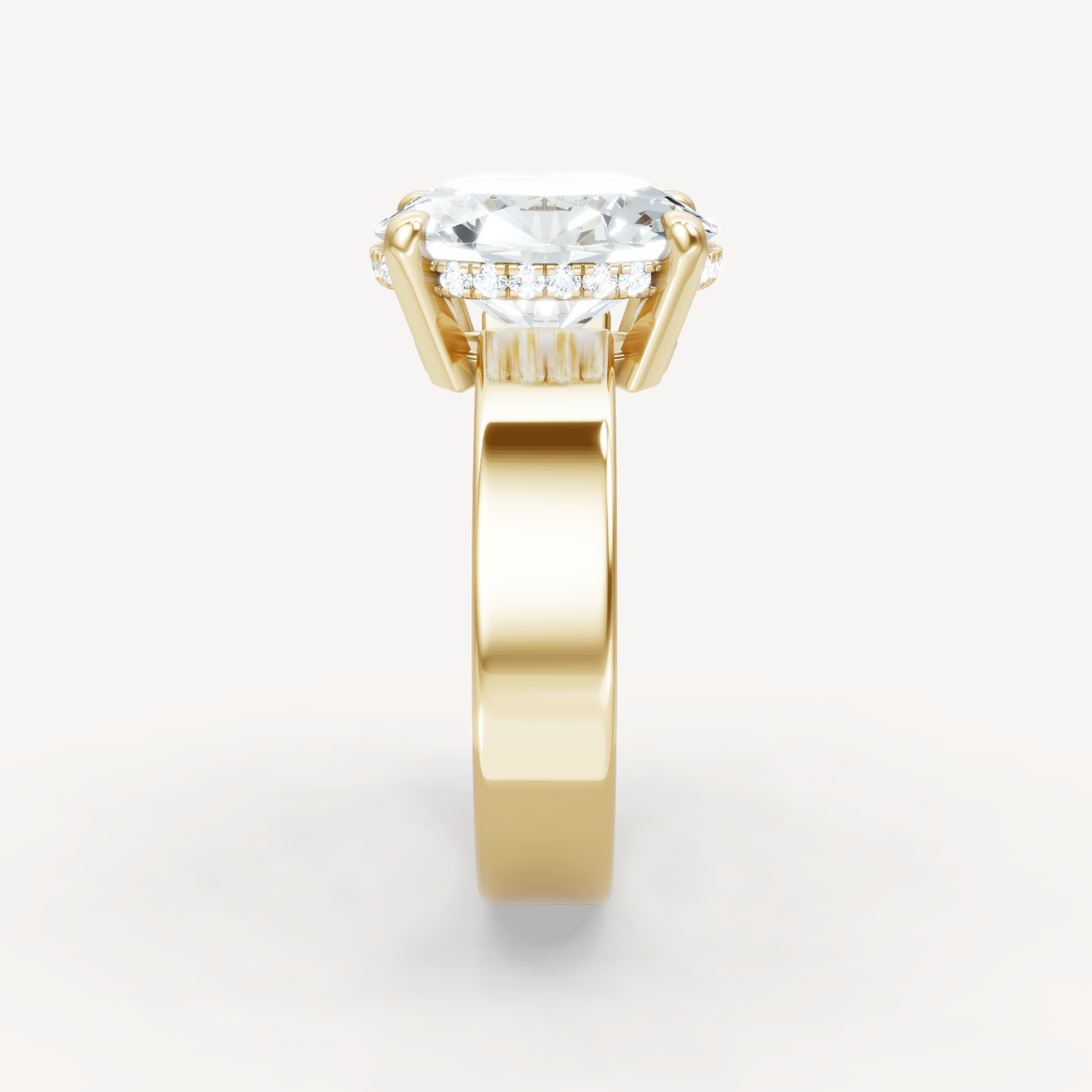 Sleek Haven Bold Hidden Halo - Oval