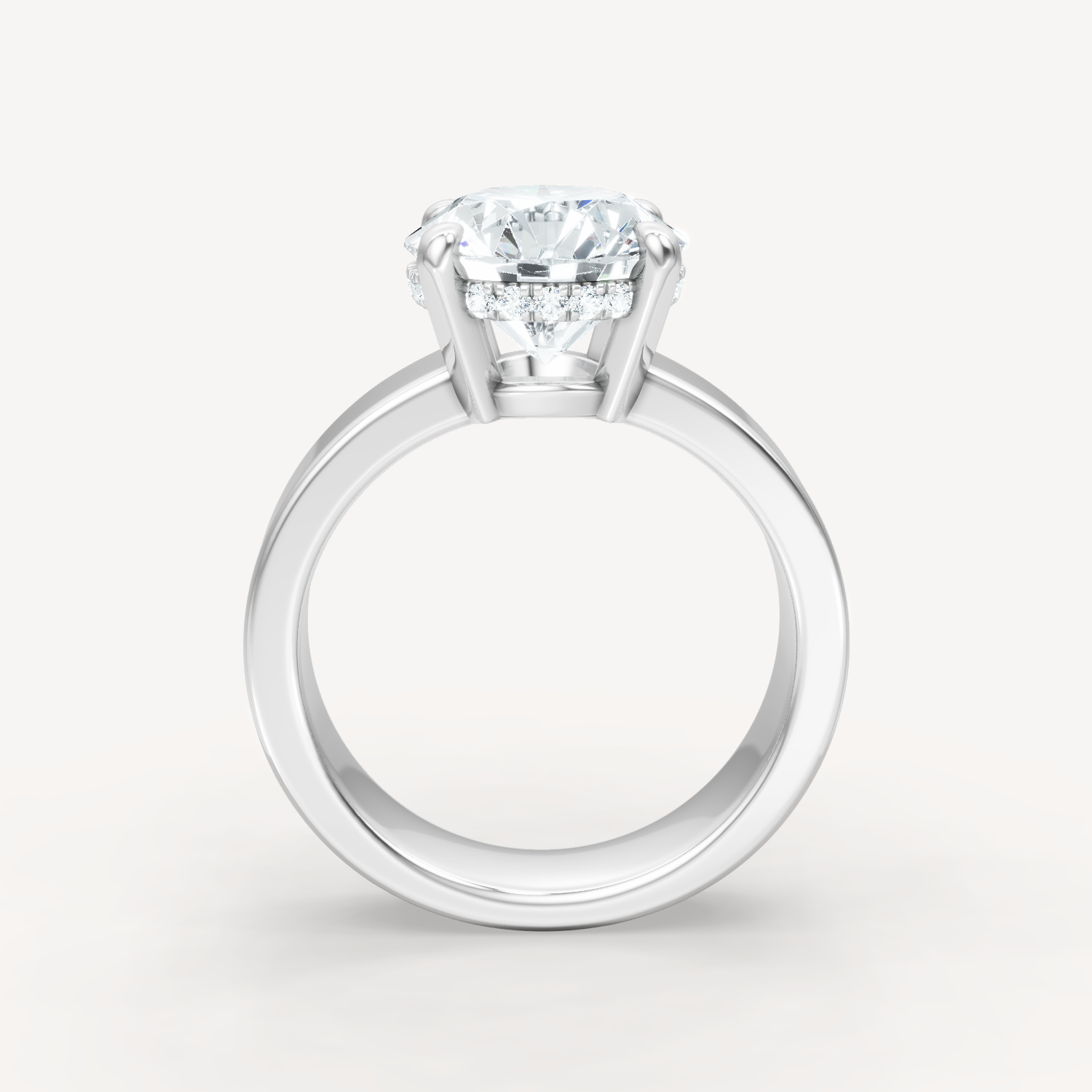 Sleek Haven Bold Hidden Halo - Round