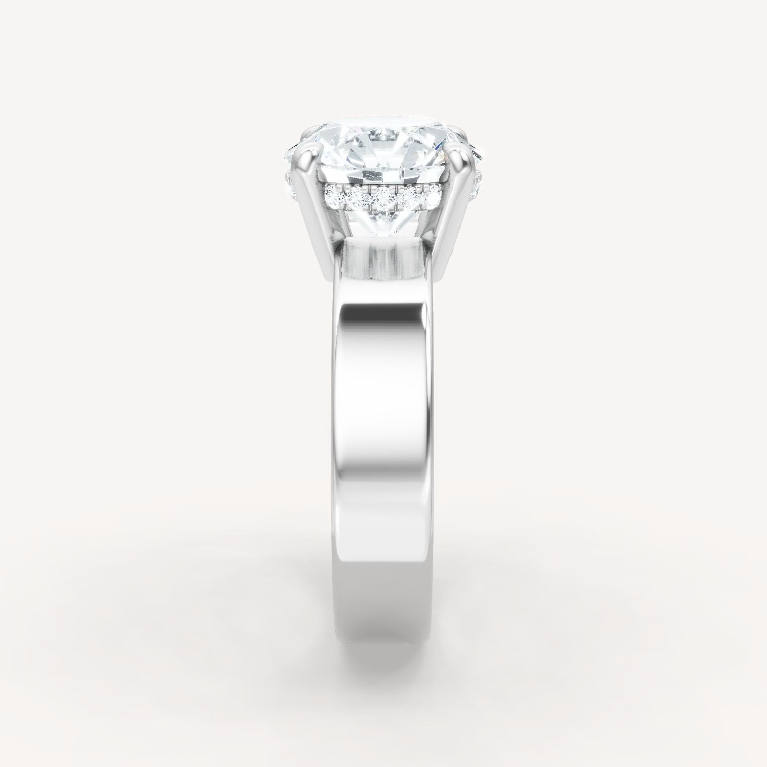 Sleek Haven Bold Hidden Halo - Round