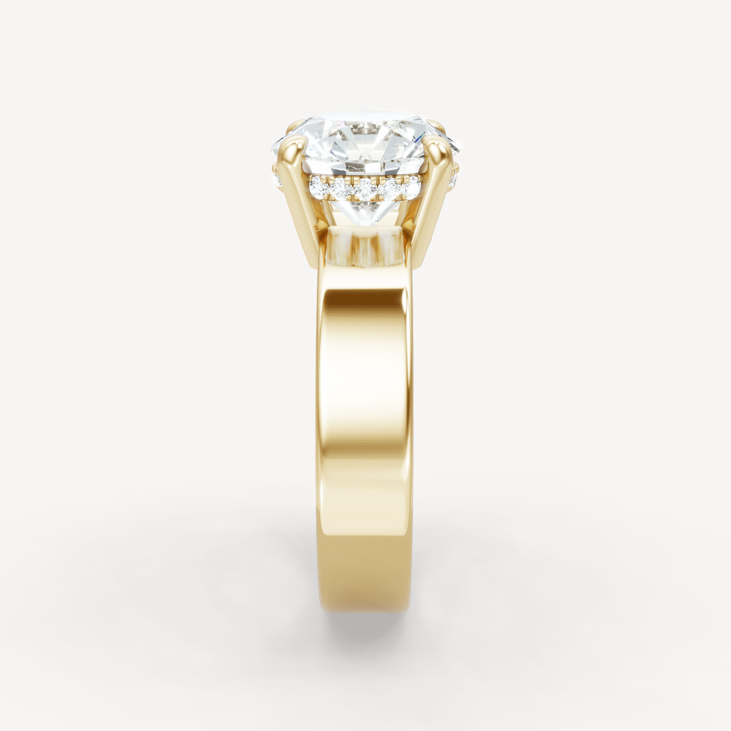 Sleek Haven Bold Hidden Halo - Round