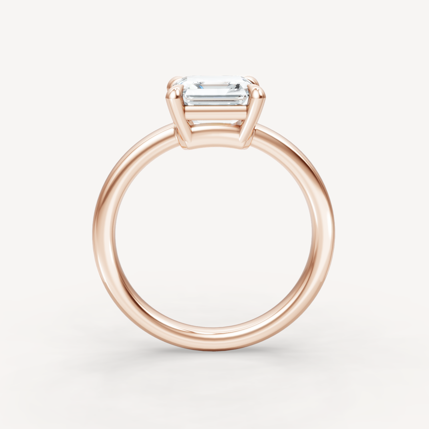Off Center Charm - Asscher