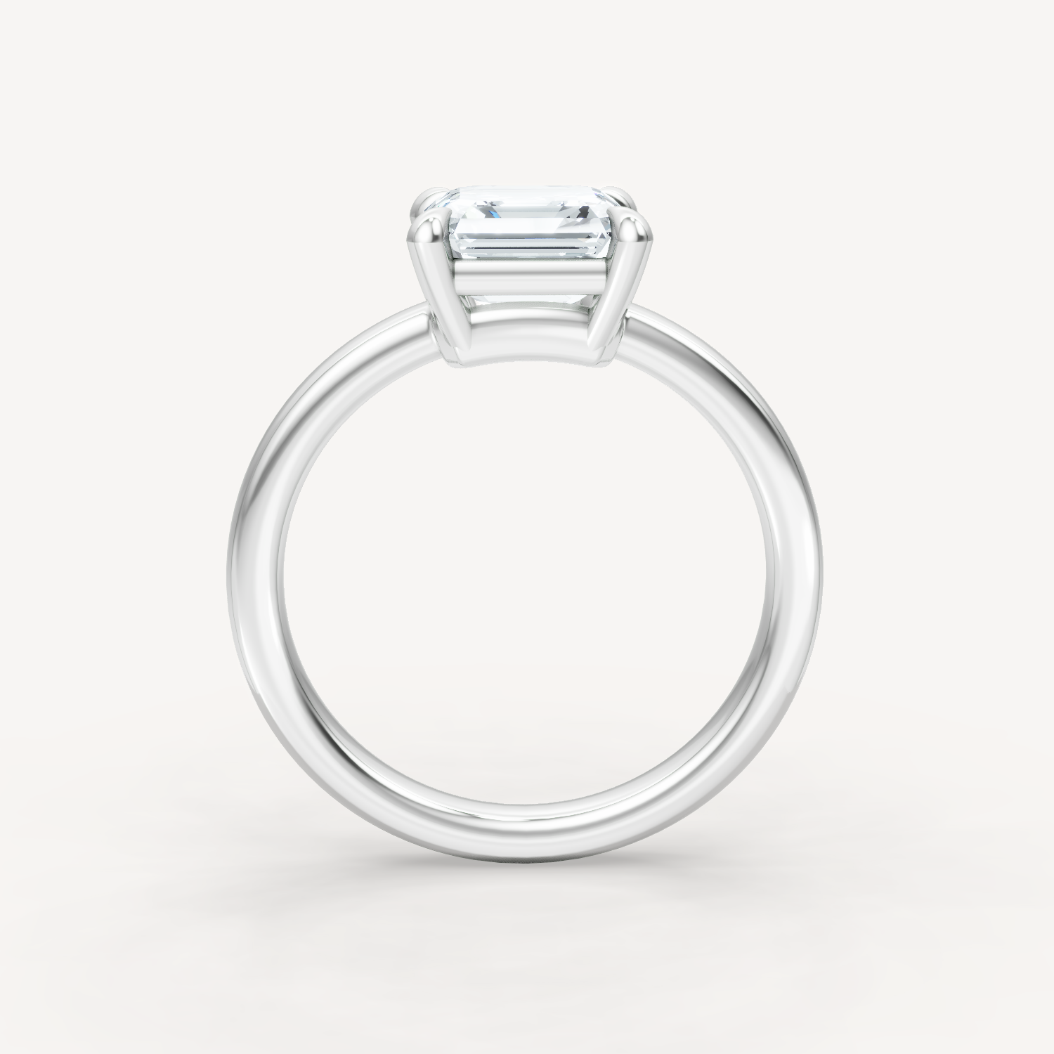 Off Center Charm - Asscher