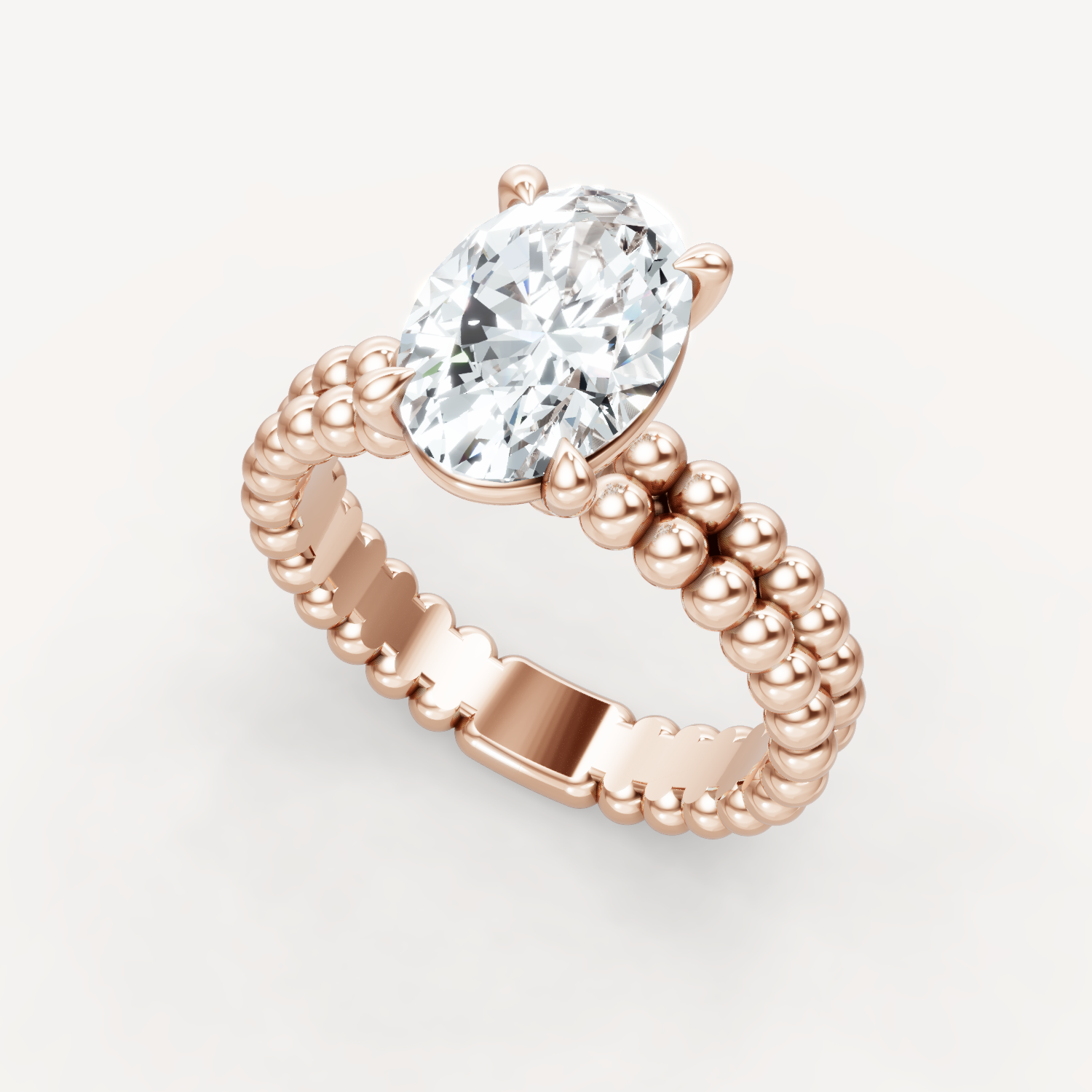 Beaded Deluxe - Oval