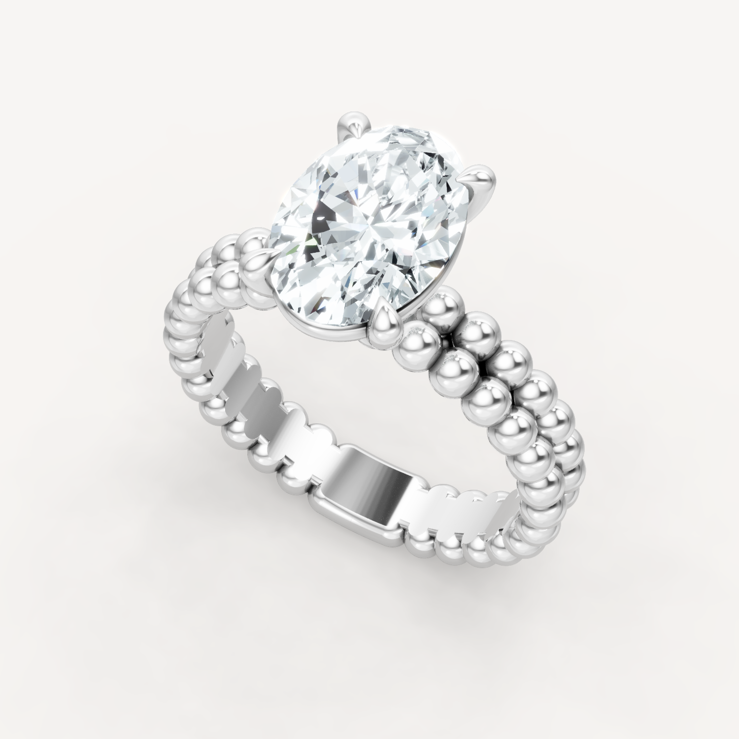 Beaded Deluxe - Oval