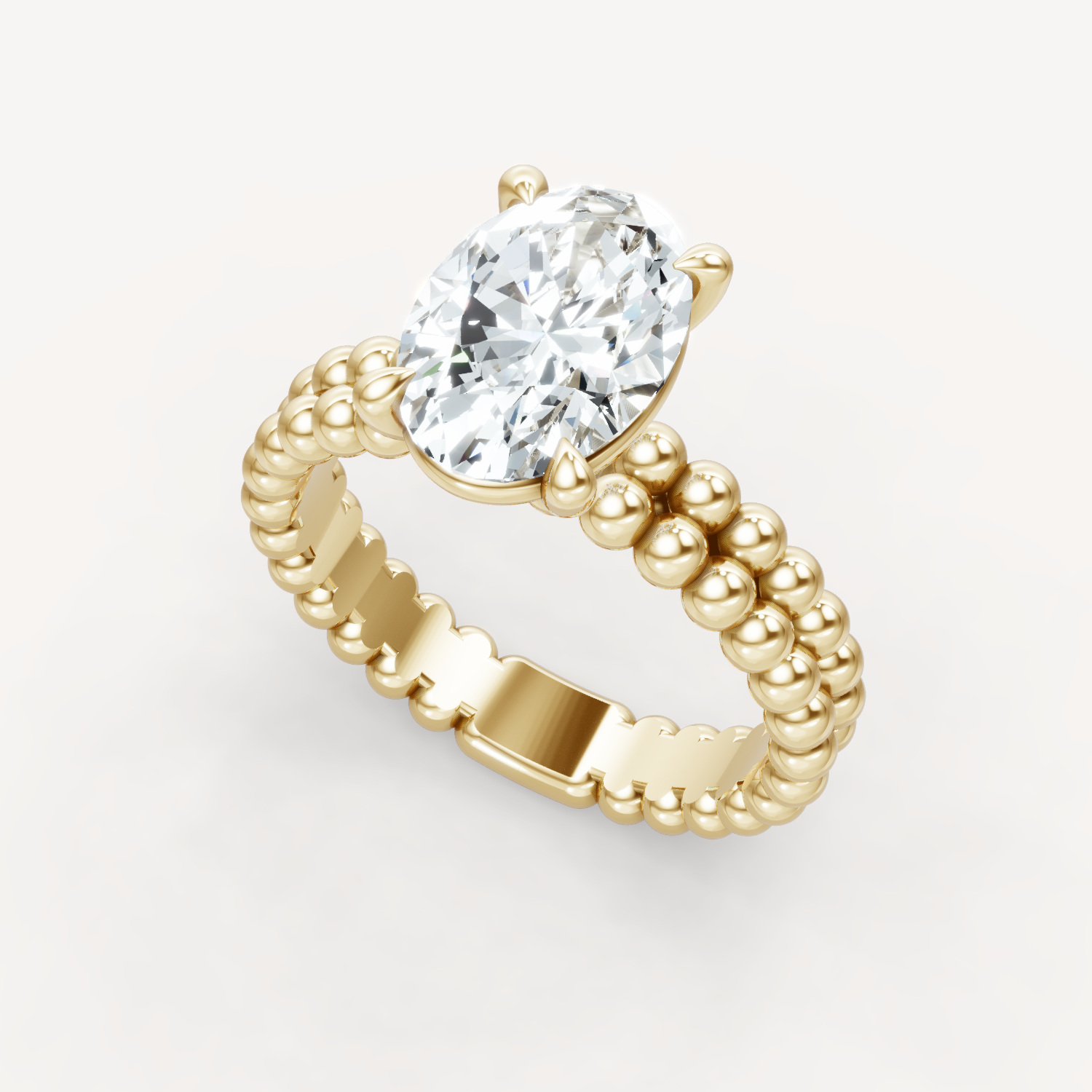 Beaded Deluxe - Oval