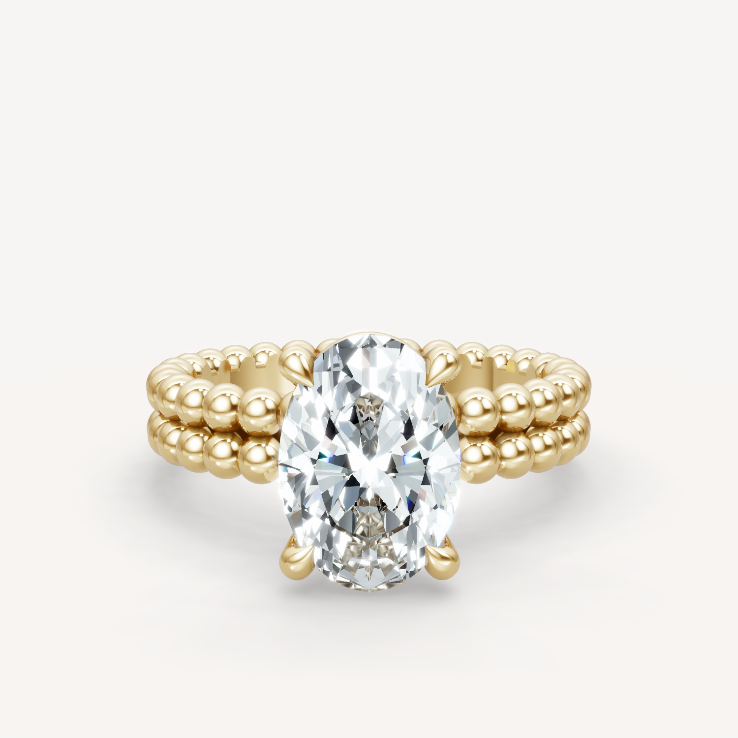 Beaded Deluxe - Oval