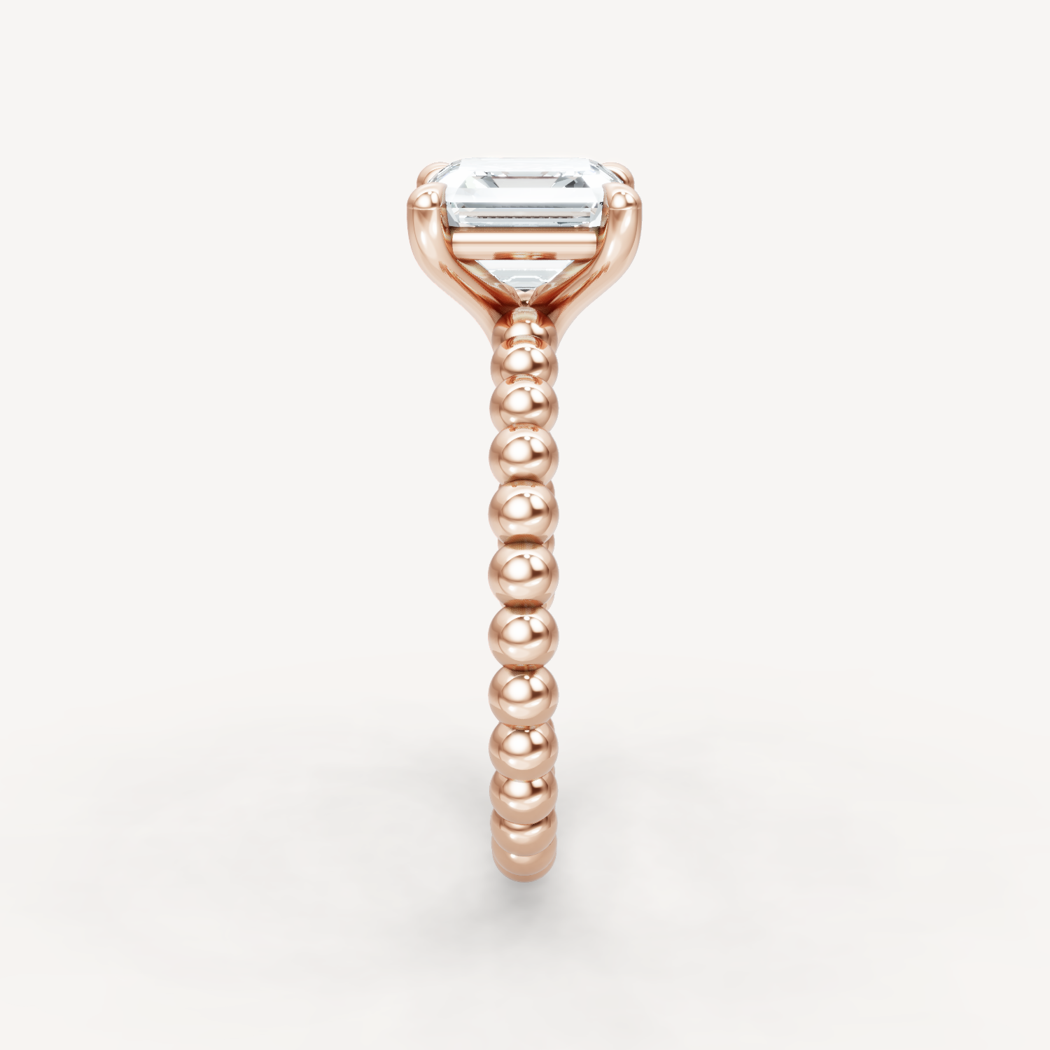 Beaded Grace - Asscher