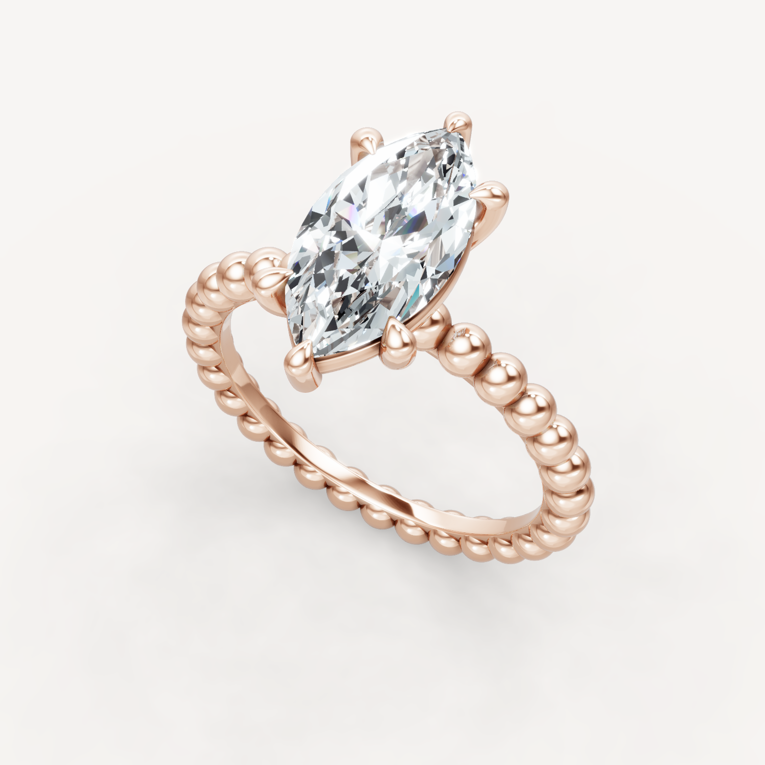 Beaded Grace - Marquise