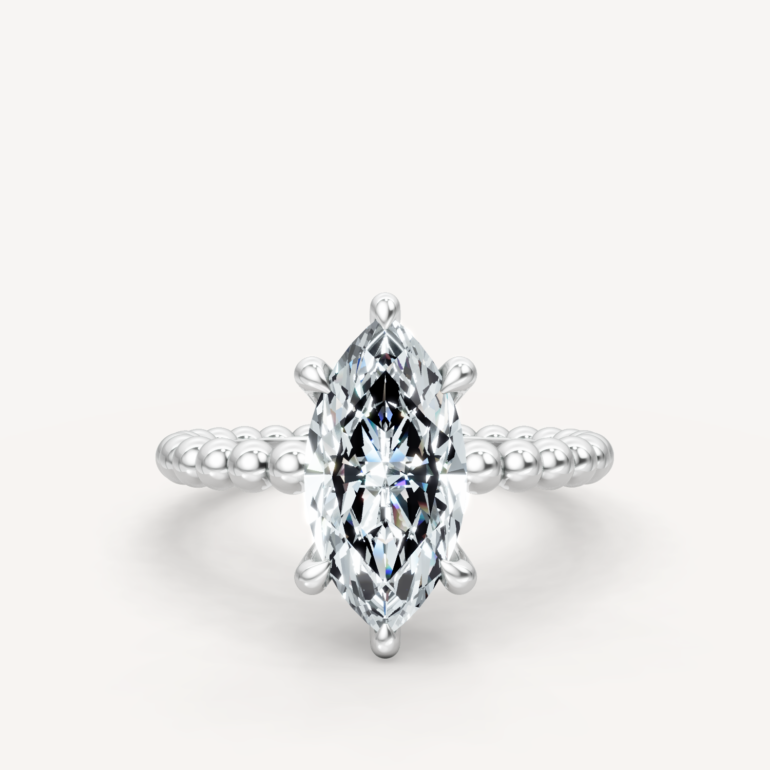 Beaded Grace - Marquise