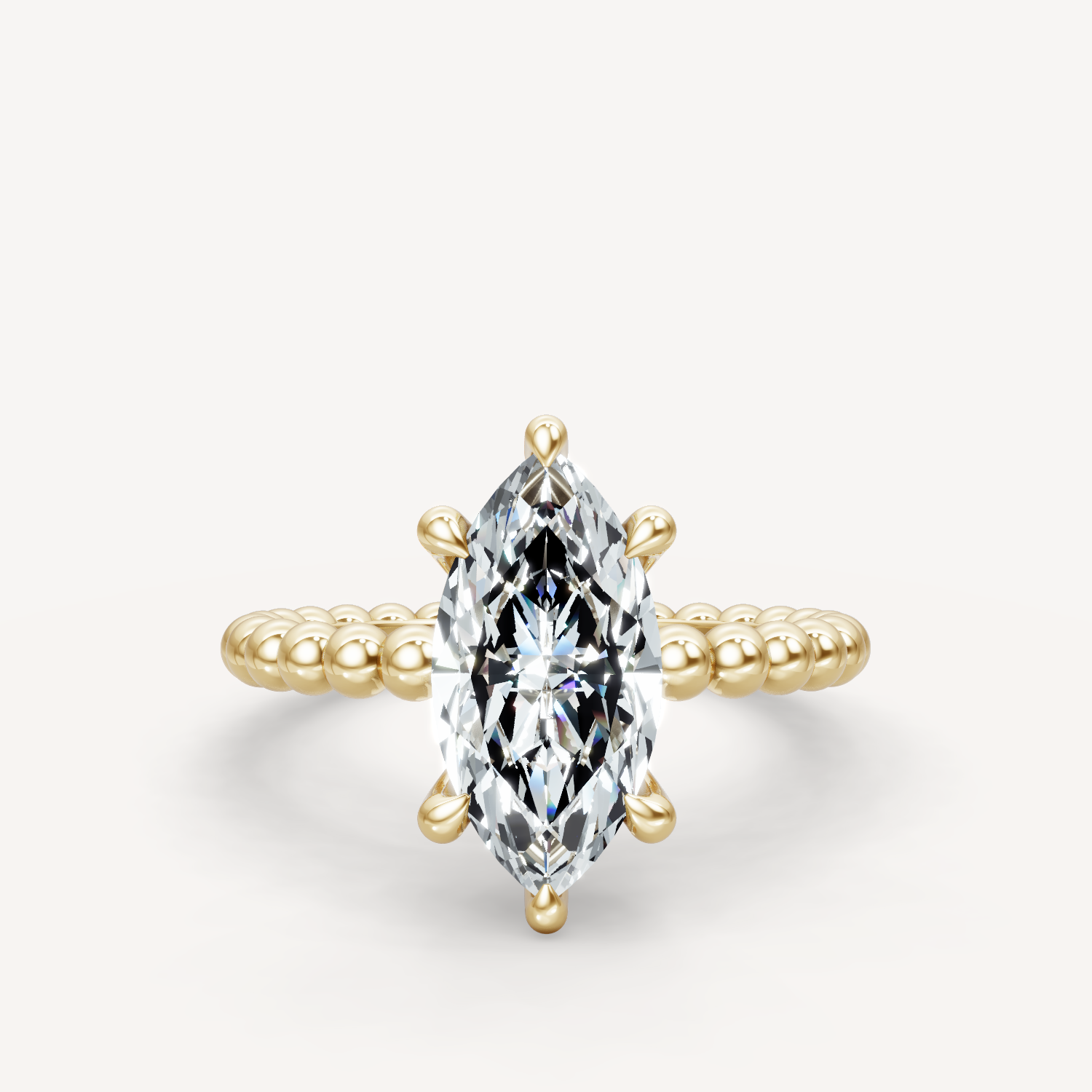 Beaded Grace - Marquise