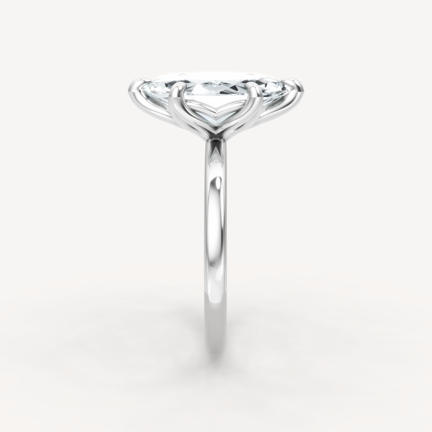 Tulip Solitaire - Marquise