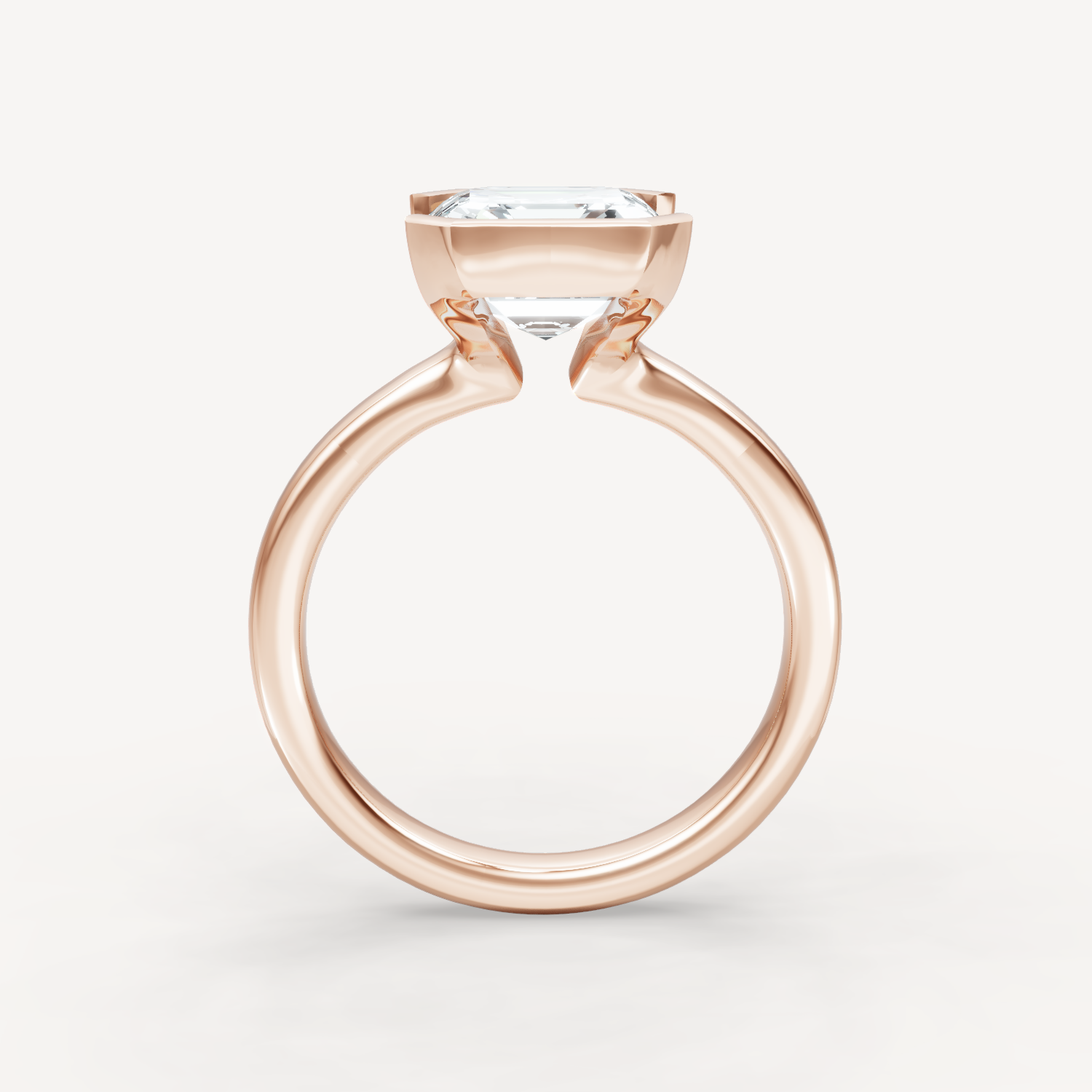Half Bezel - Asscher