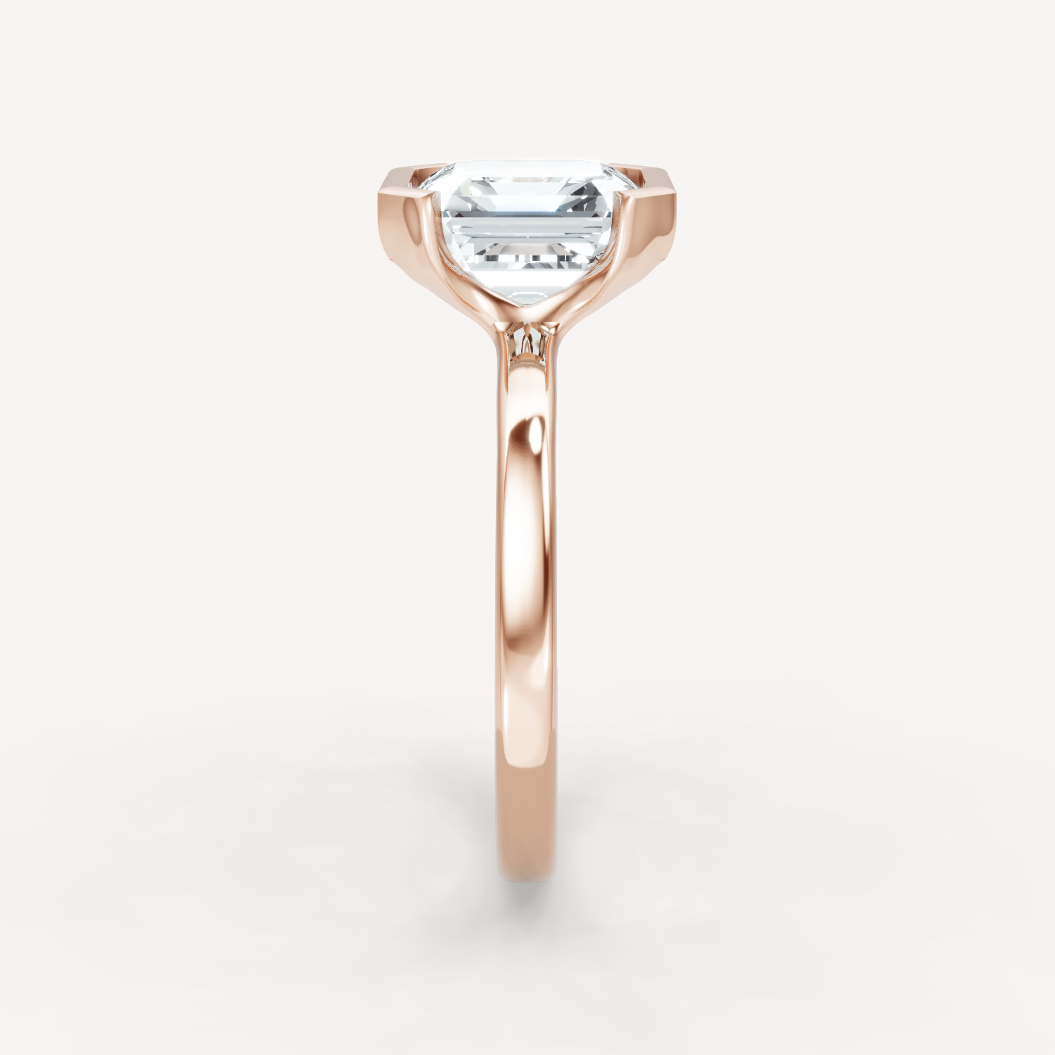 Half Bezel - Asscher