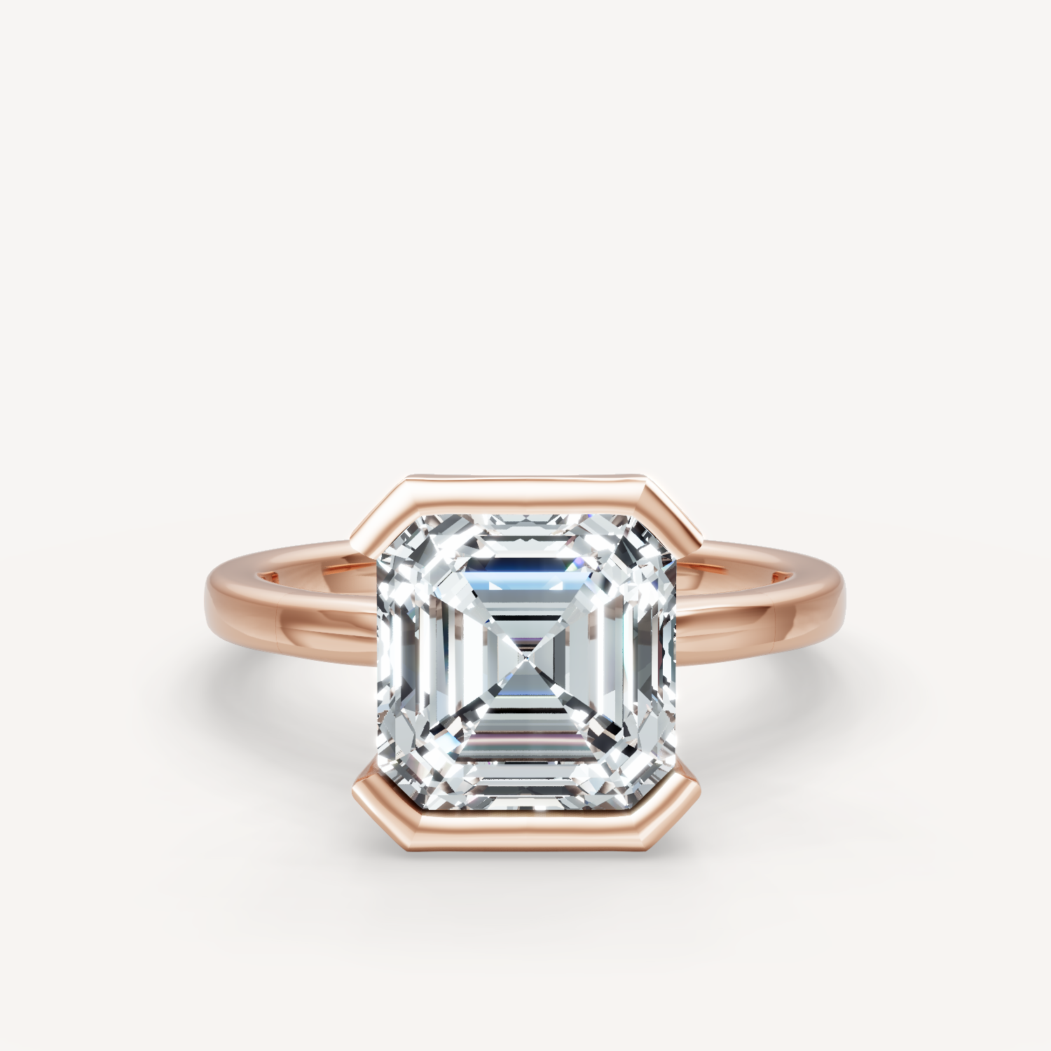 Half Bezel - Asscher