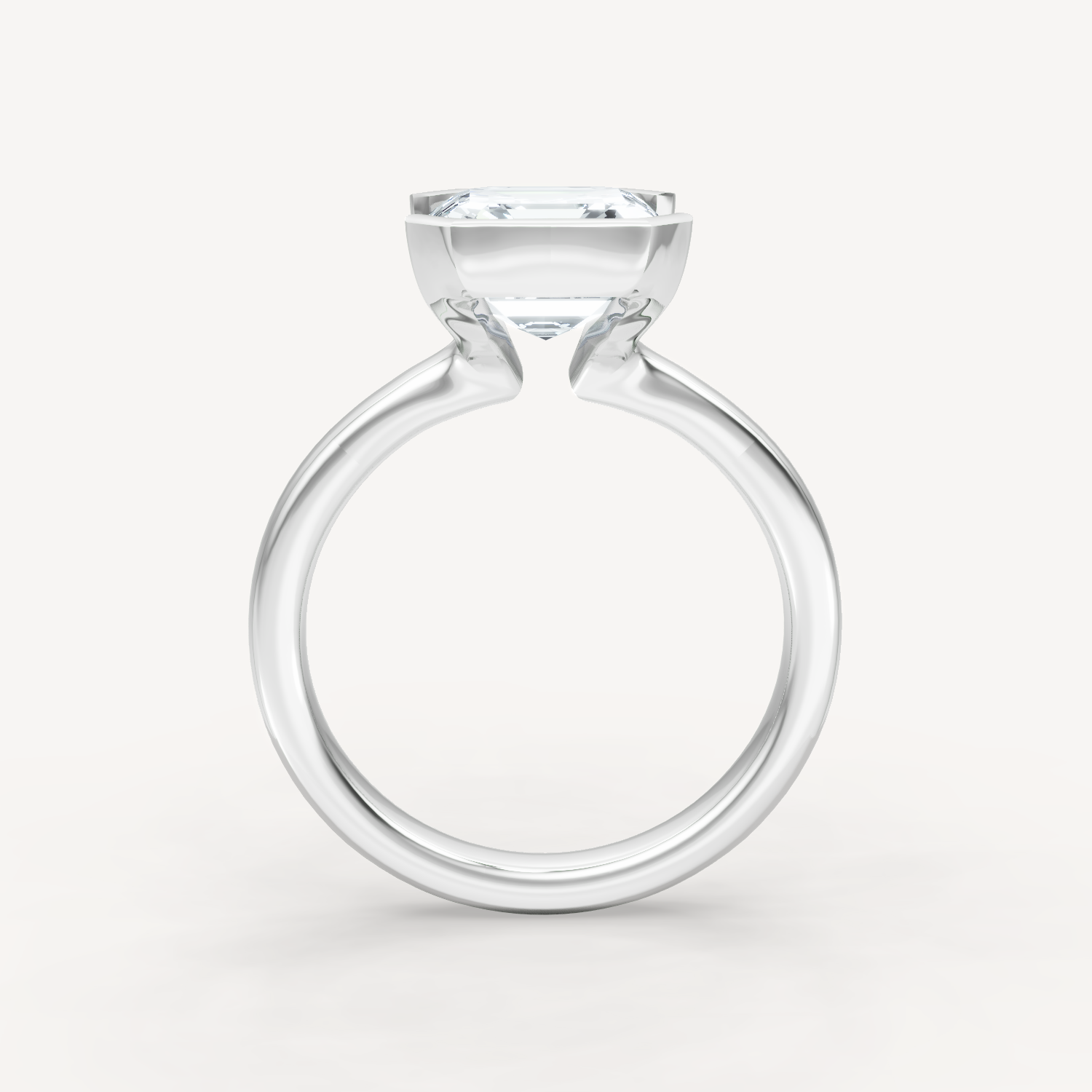 Half Bezel - Asscher